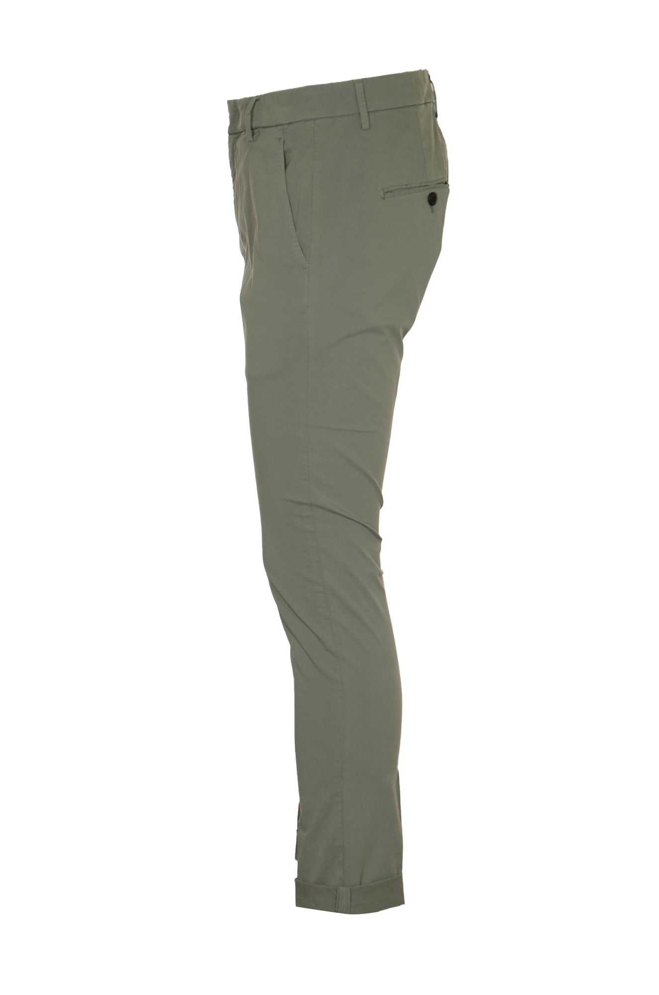 Shop Dondup Concealed Trousers In Fume