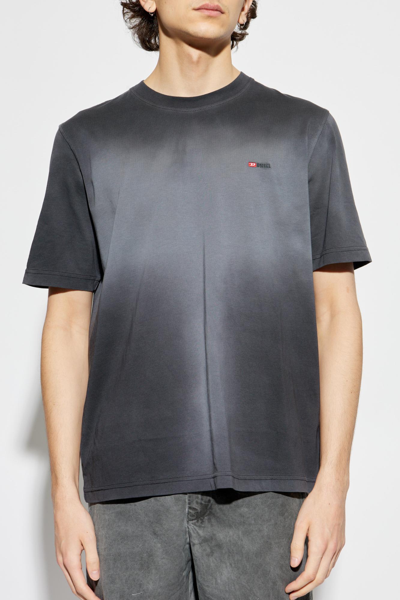 Shop Diesel T-shirt T-adjust-r15 In Deep/black