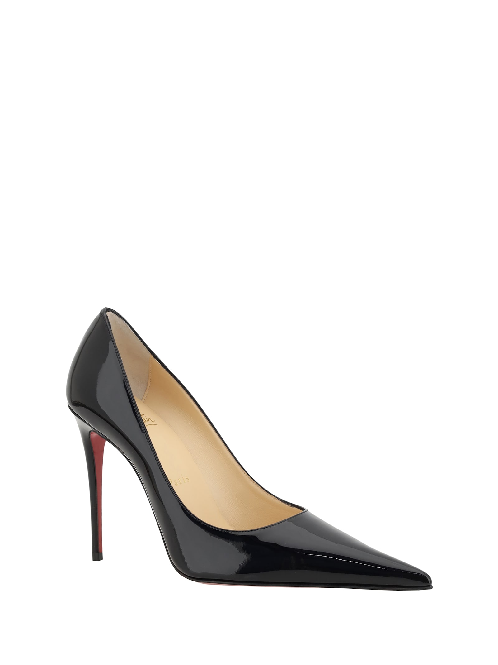 Christian Louboutin Women Kate 100 Patent Leather Pumps In Multi
