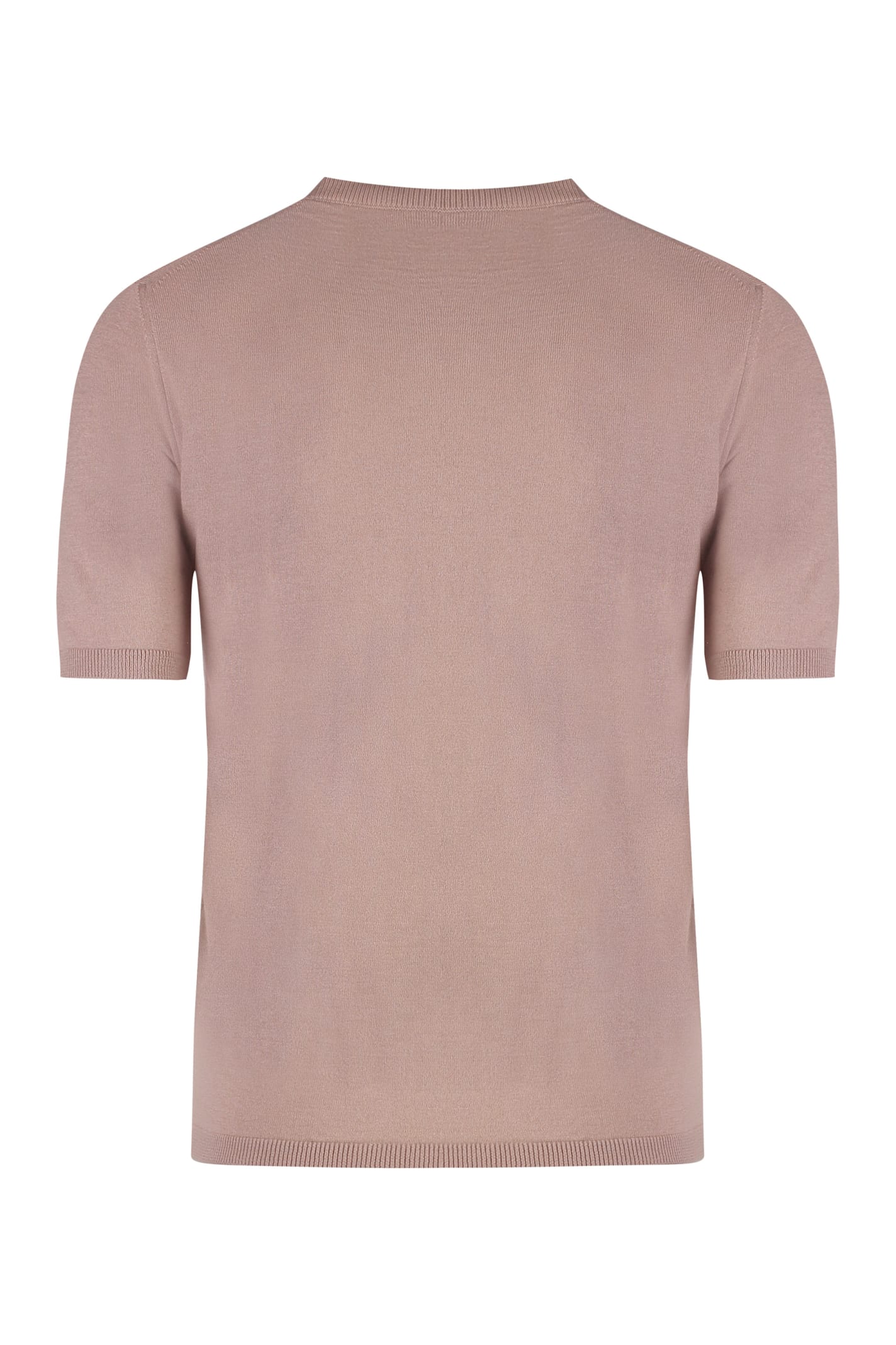 Shop Max Mara Warren Short Sleeve Sweater In Pink