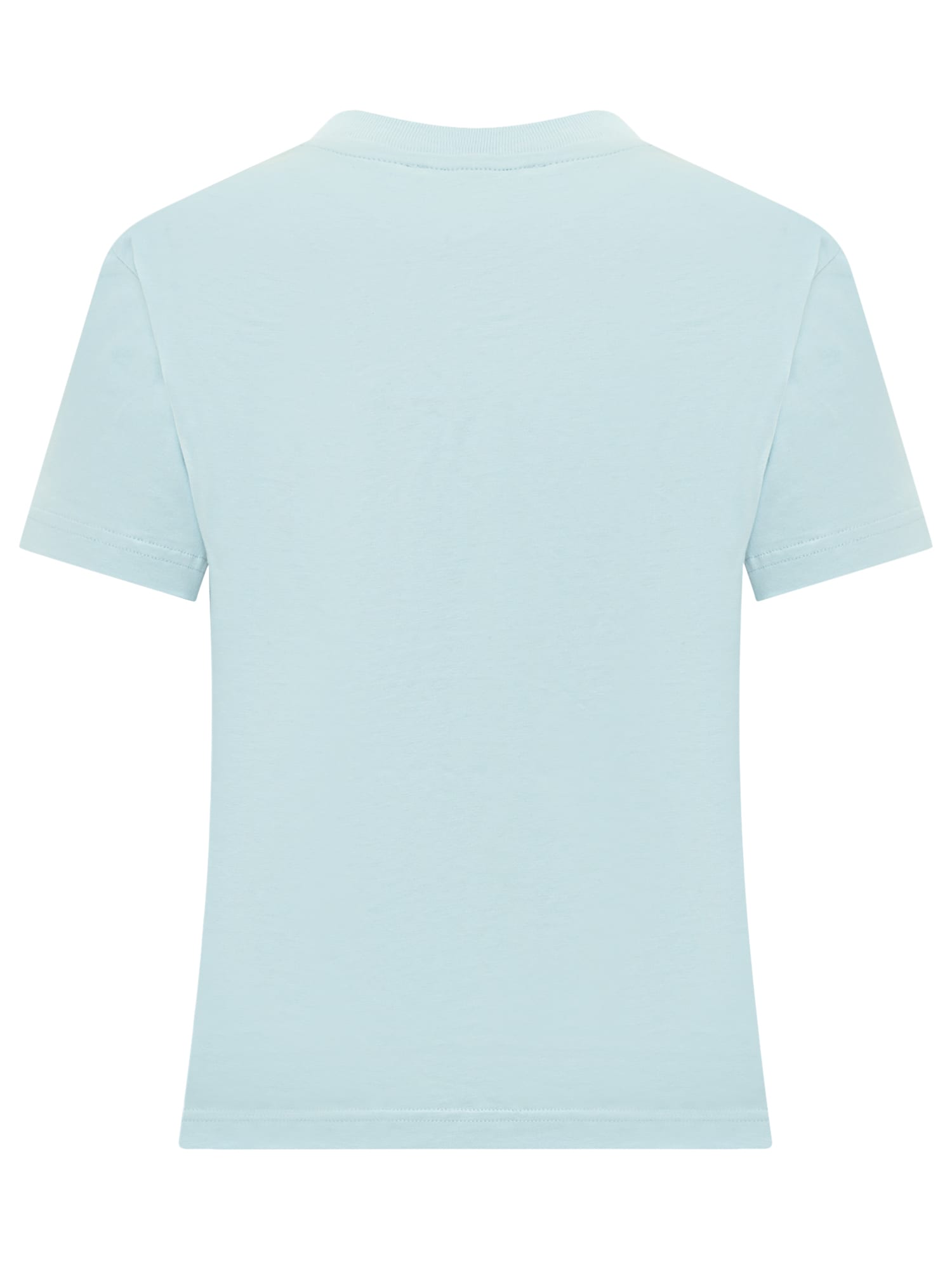 Shop Casablanca Tennis Club T-shirt In Azzurro