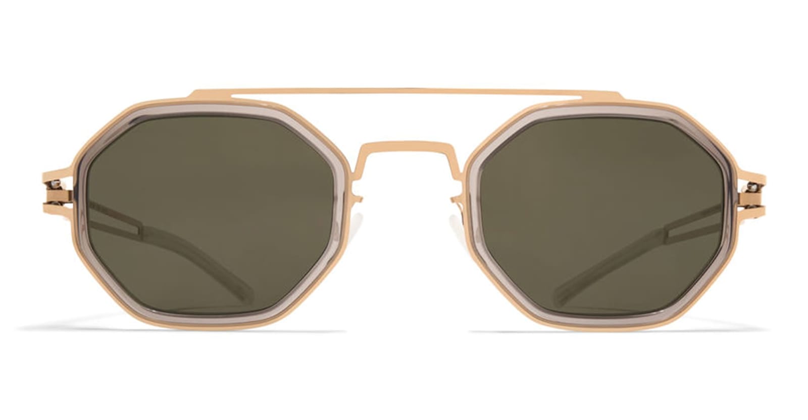 Arturo A83 - Champagne Gold / Clear Ash Sunglasses