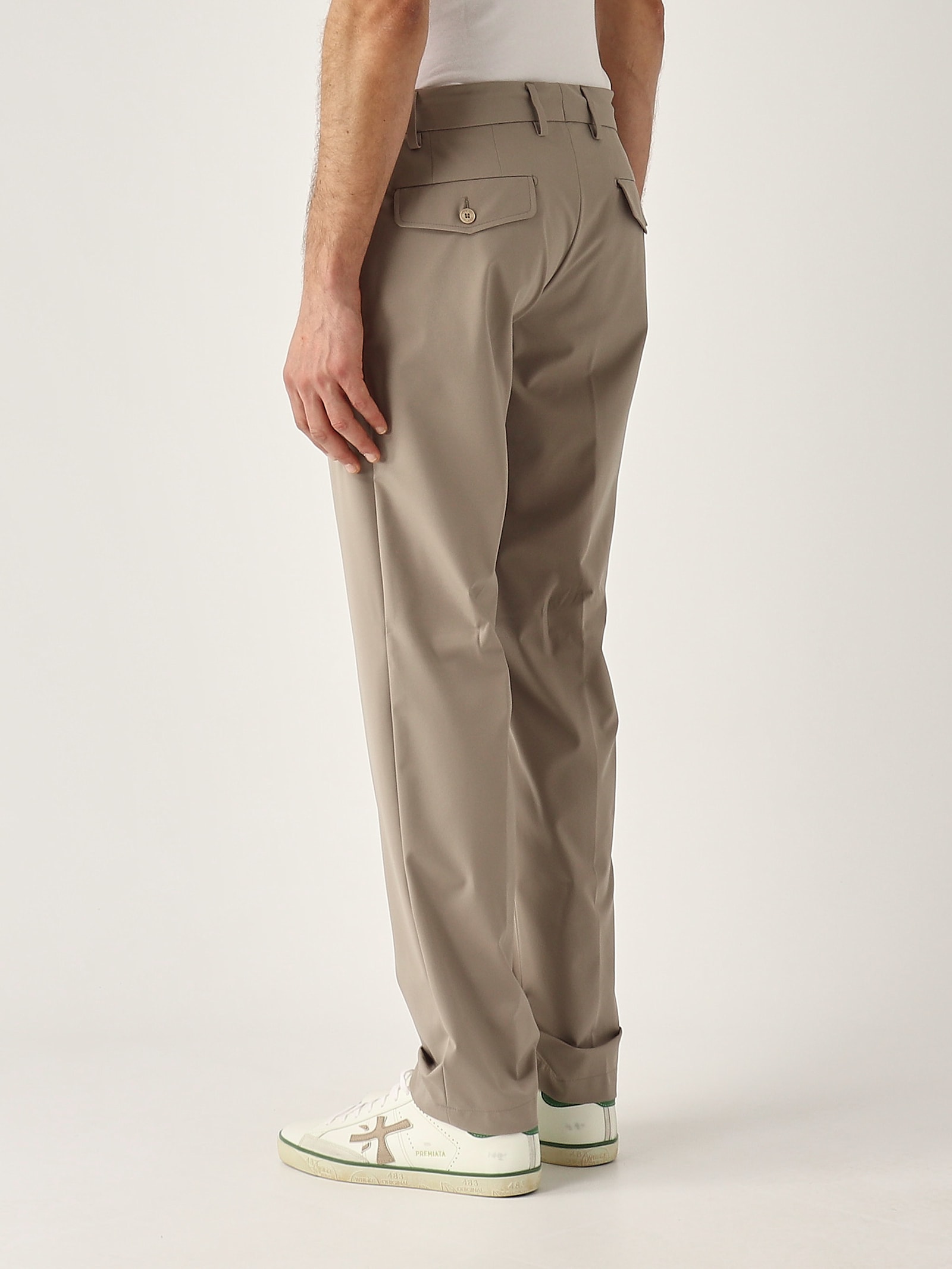 L.b.m 1911 Pantalone Trousers In Neutral