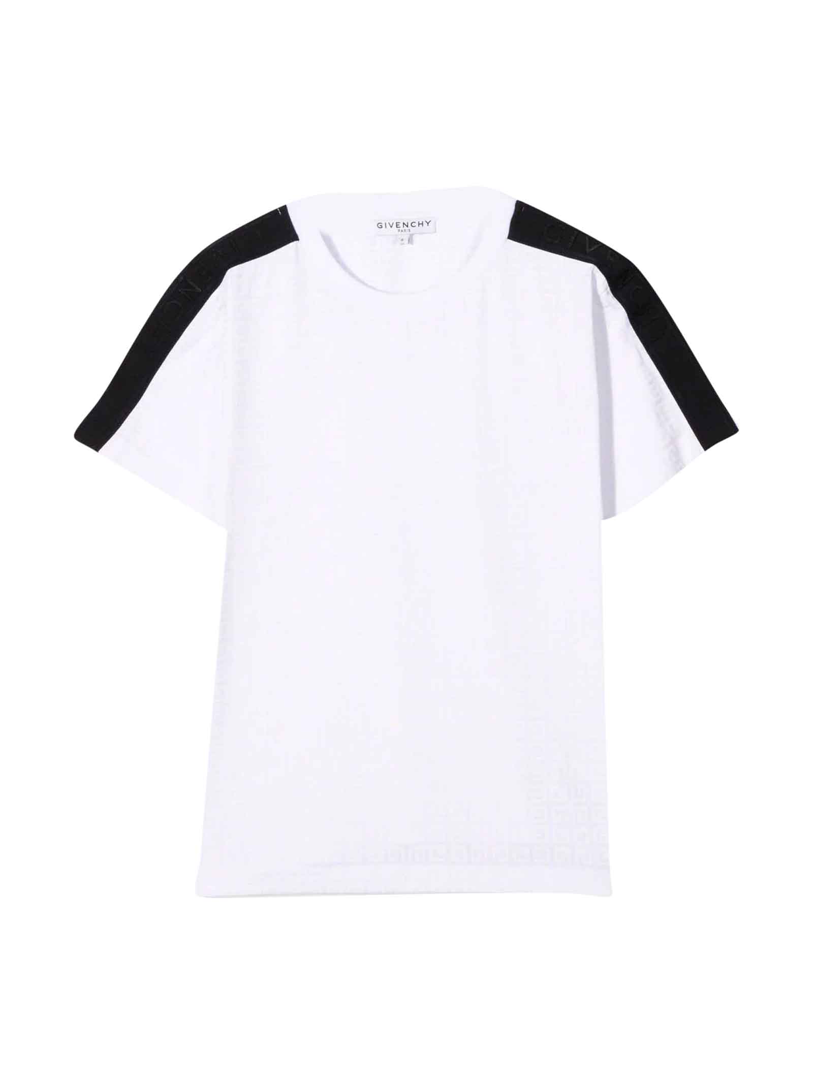 Givenchy White And Black Unisex T-shirt