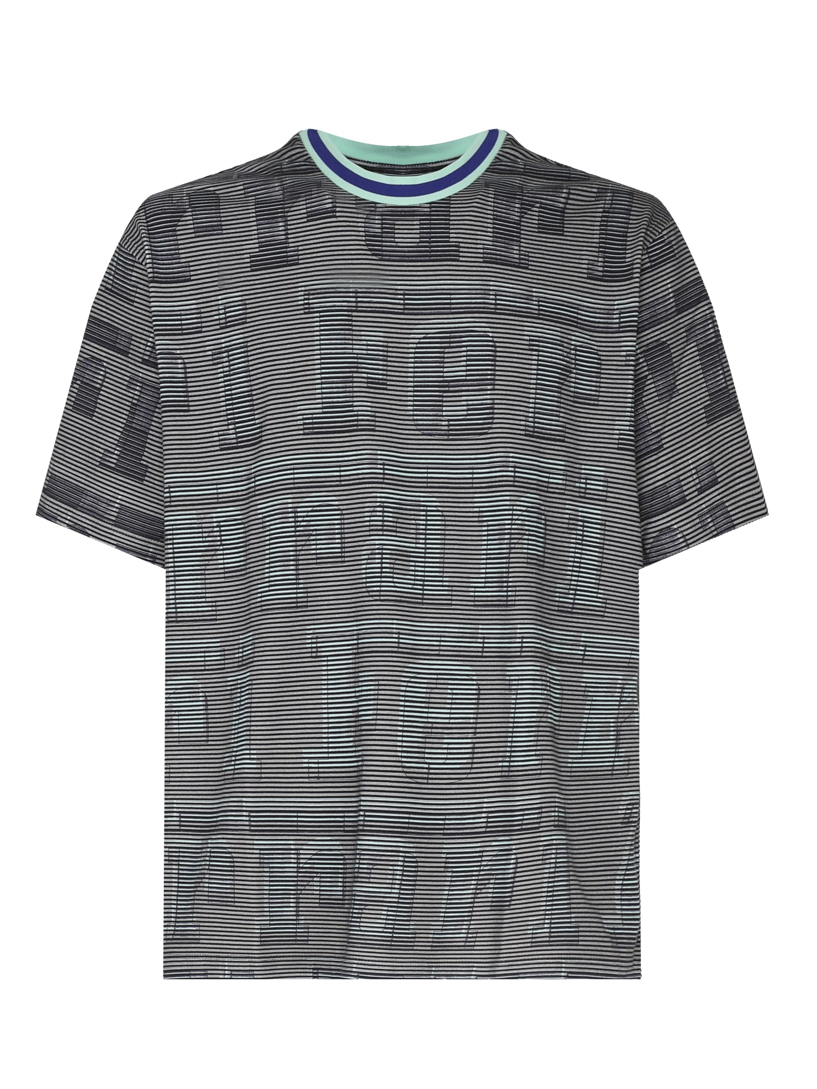 Shop Ferrari Cotton T-shirt In Grey