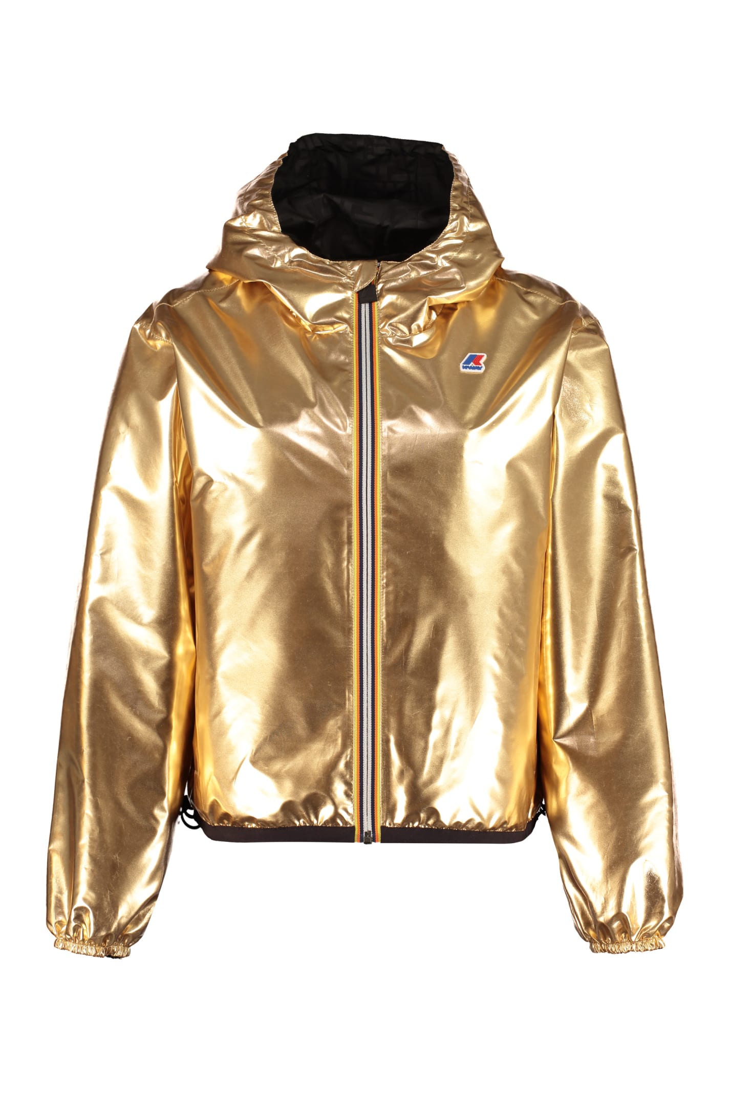 Photo of  Fendi Reversible Windbreaker-jacket - Fendi X K-way- shop Fendi jackets online sales
