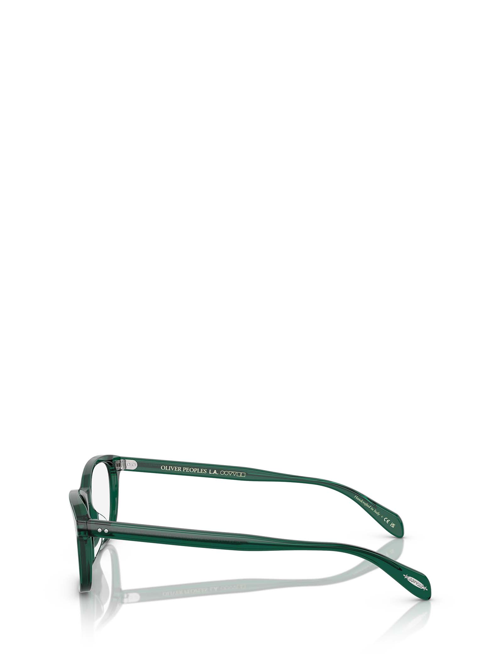 Shop Oliver Peoples Ov5224 Translucent Dark Teal Glasses