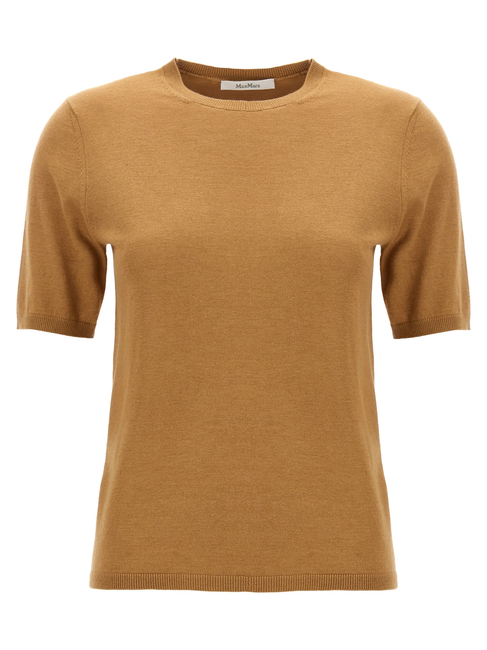 Shop Max Mara Warren Sweater In Beige