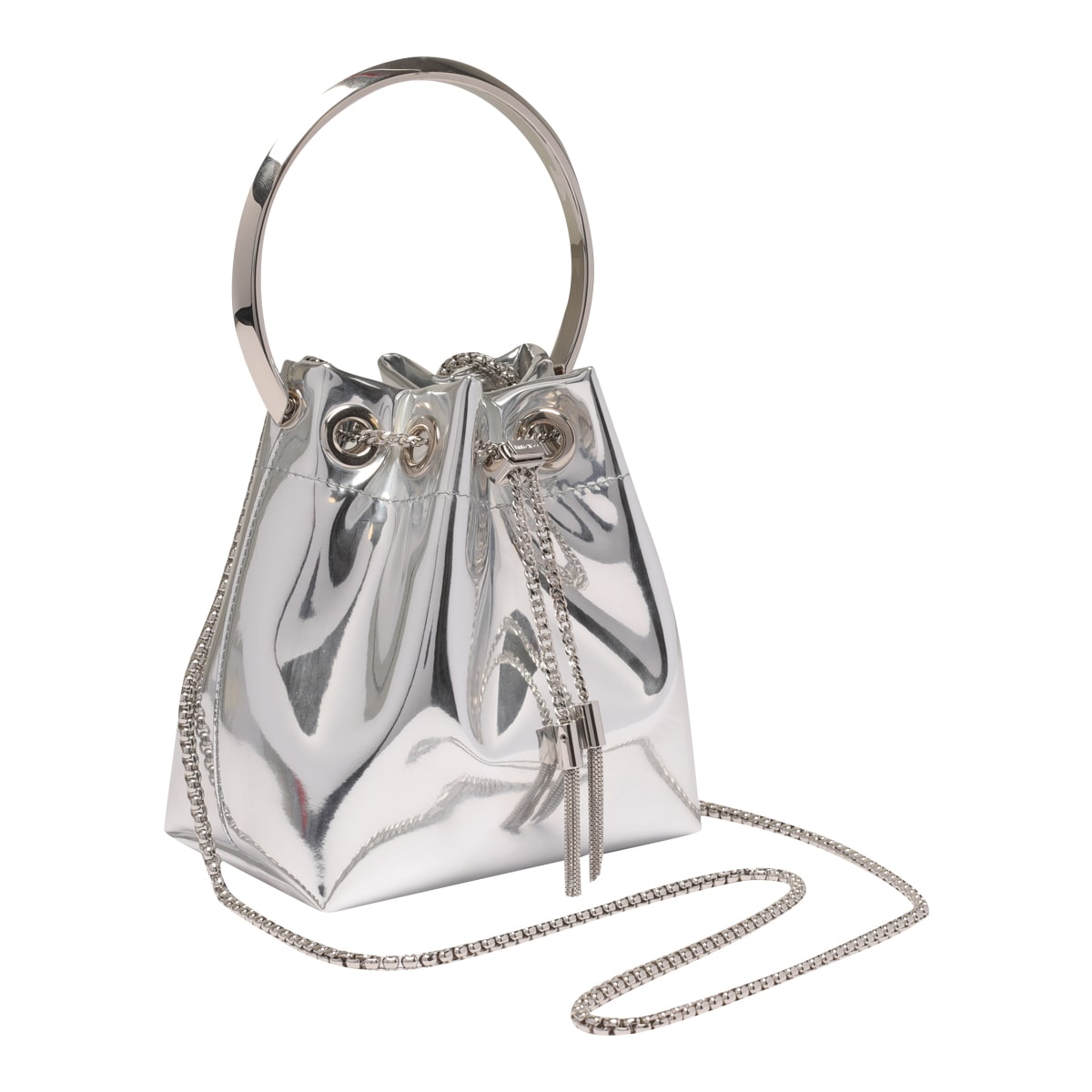 Shop Jimmy Choo Bon Bon Bucket Bag