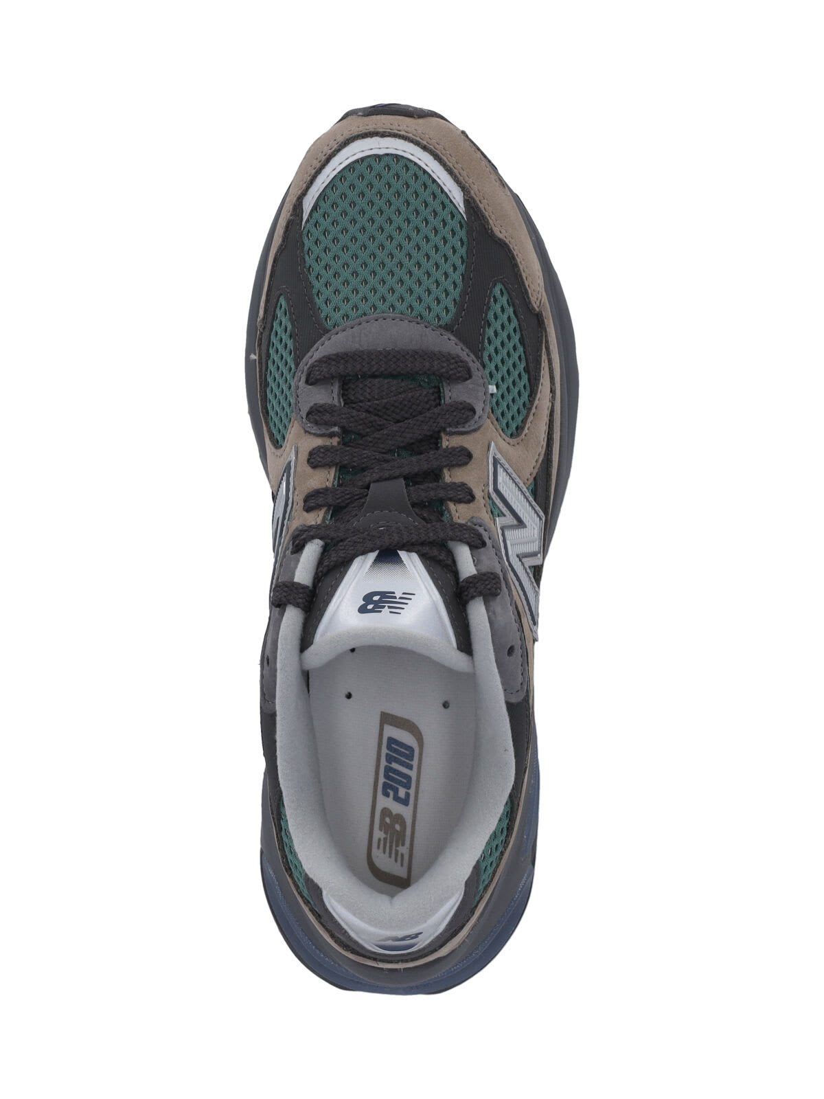 New Balance 2010 Rubber-trimmed Mesh And Suede Sneakers