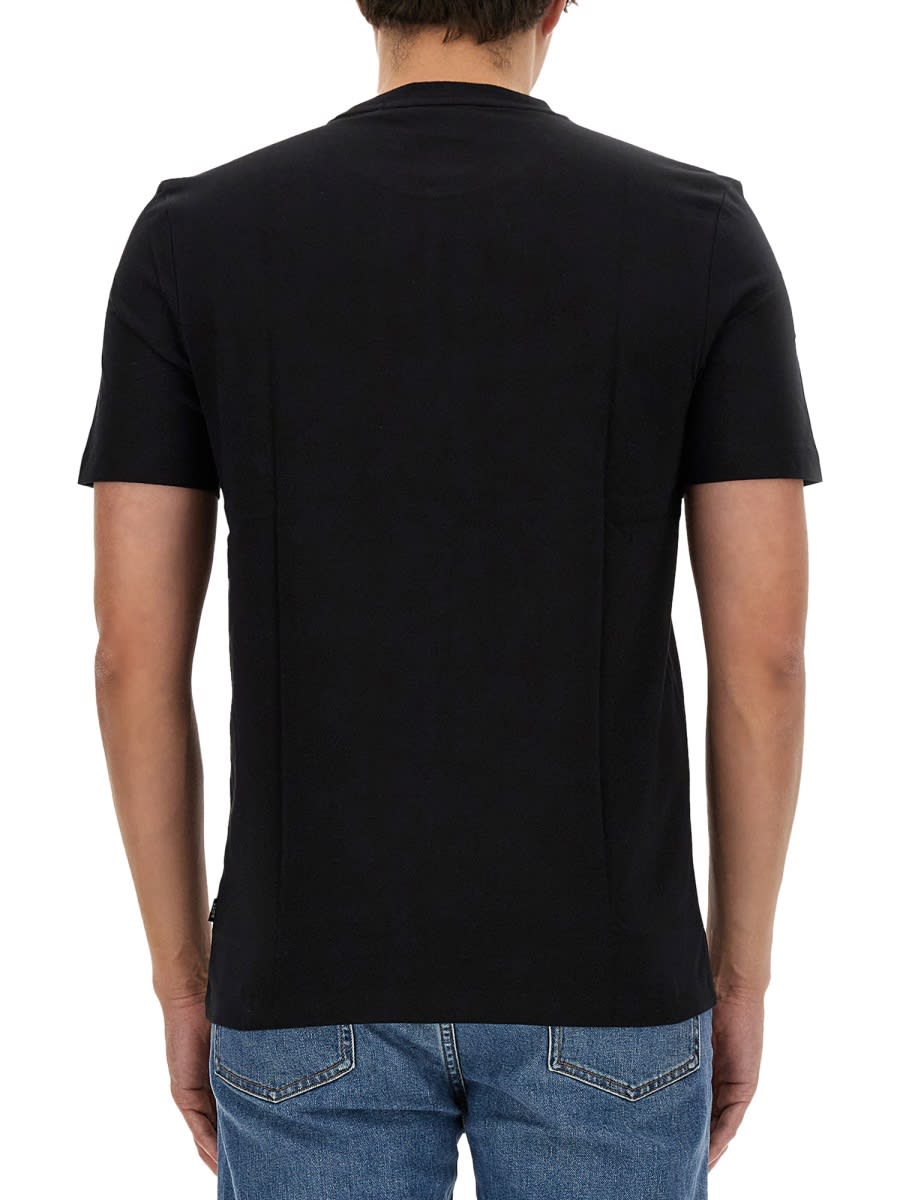 Shop Hugo Boss T-shirt With Logo In Black