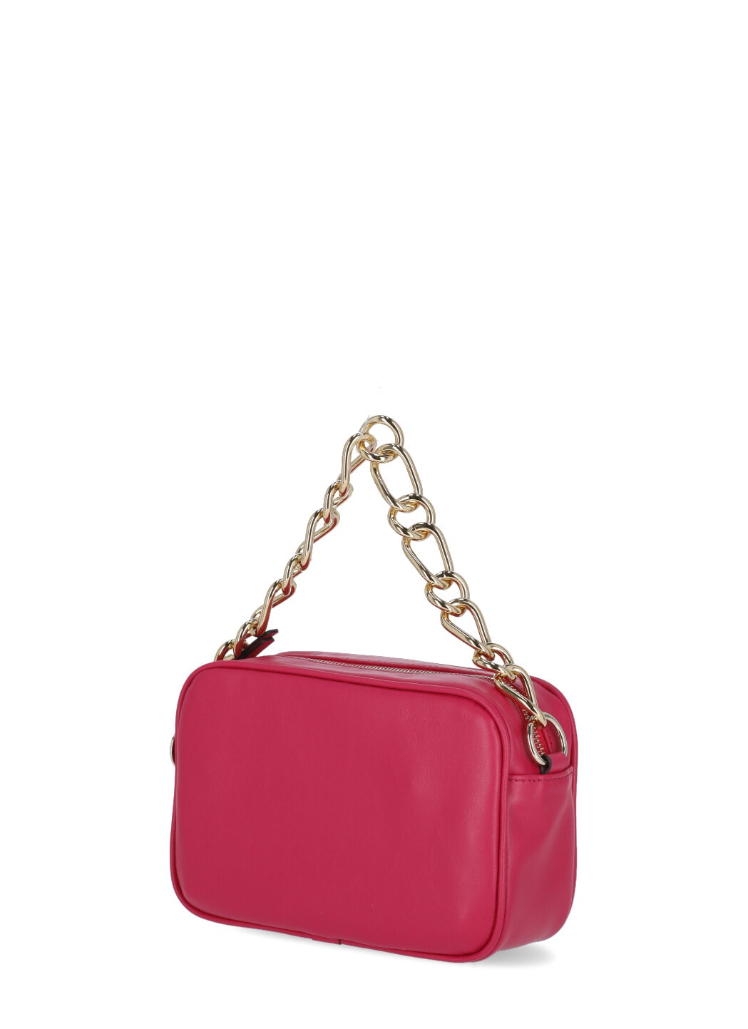 Valentino Leather Shoulder Bag In Magenta | ModeSens
