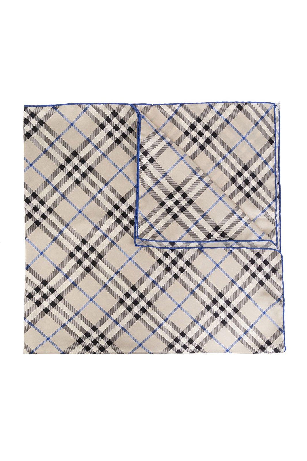 Shop Burberry Vintage Check Finished-edge Scarf In Neutrals