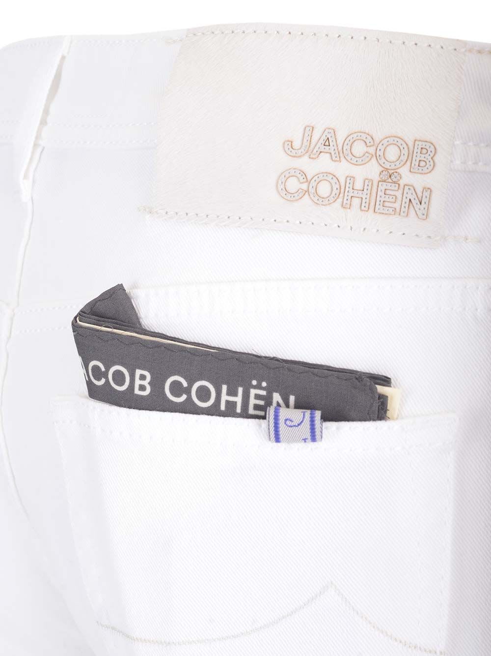 Shop Jacob Cohen Slim Fit Bull Denim Jeans In White