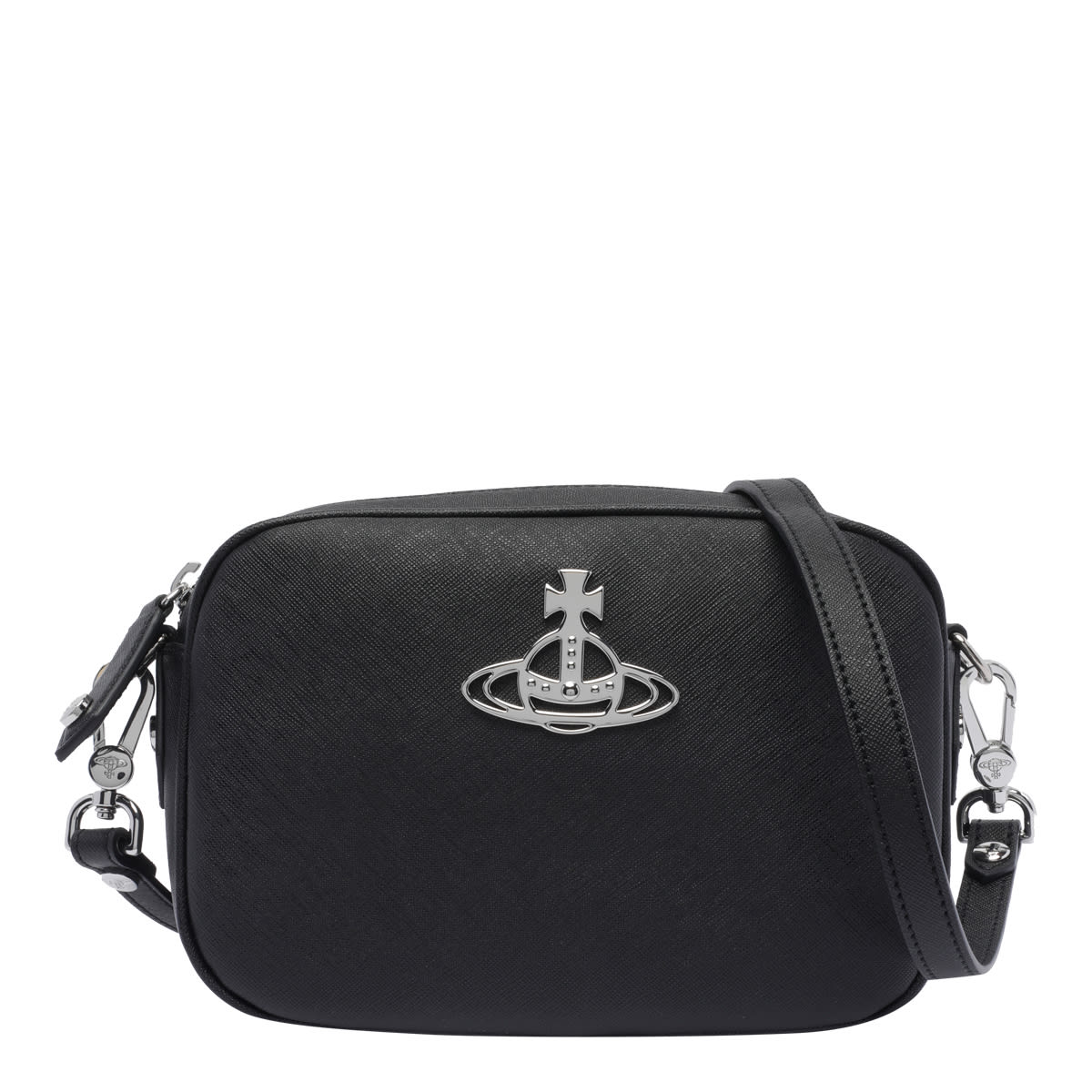 Vivienne Westwood Adjustable Strap Shoulder Bag With Rear Zip Pocket