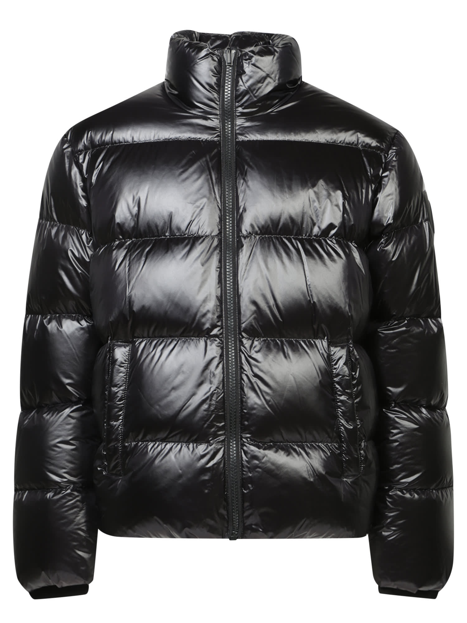 Shop Moose Knuckles Kings Black Puffer Jacket