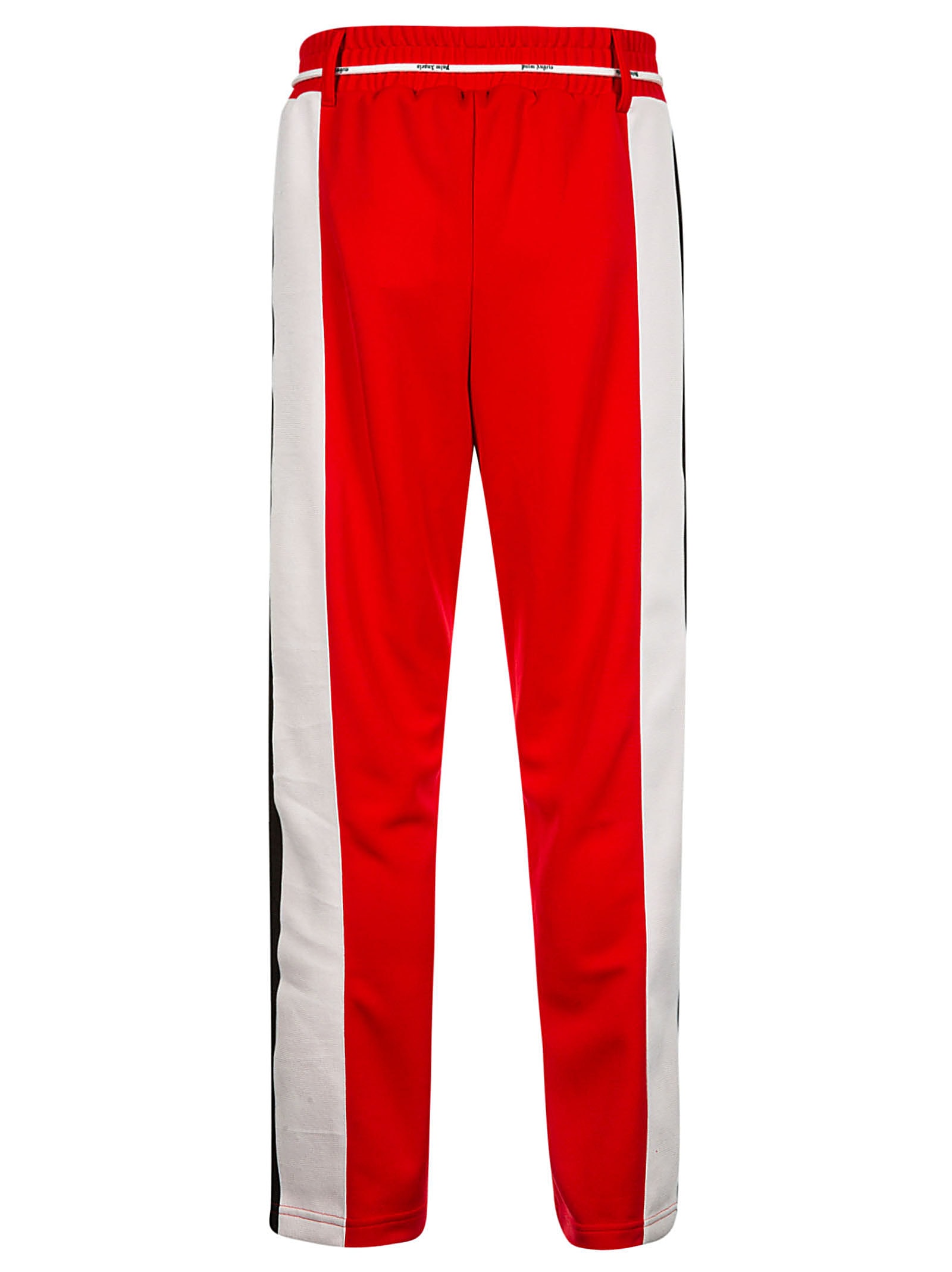 track pants red and white