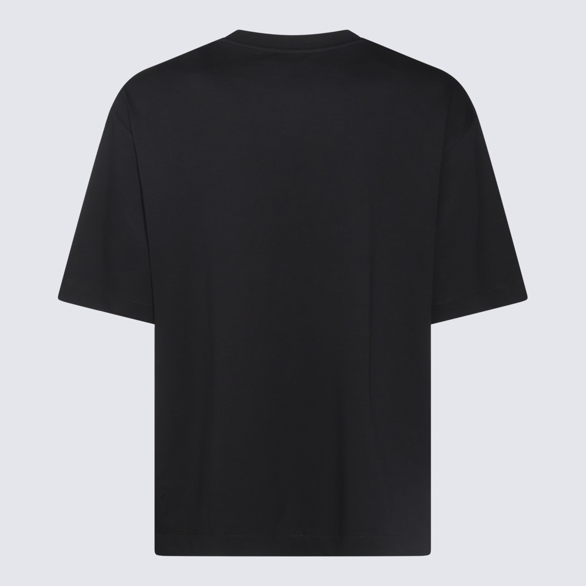 Shop Off-white Black Cotton T-shirt