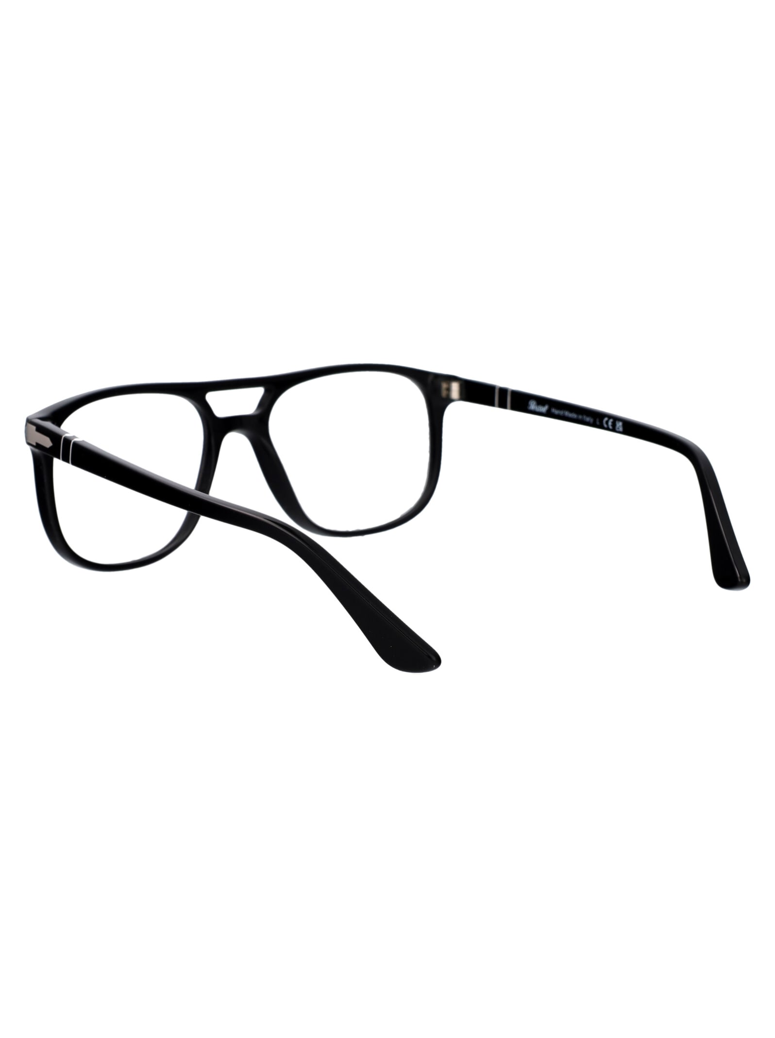 Shop Persol Greta Glasses In 95 Black