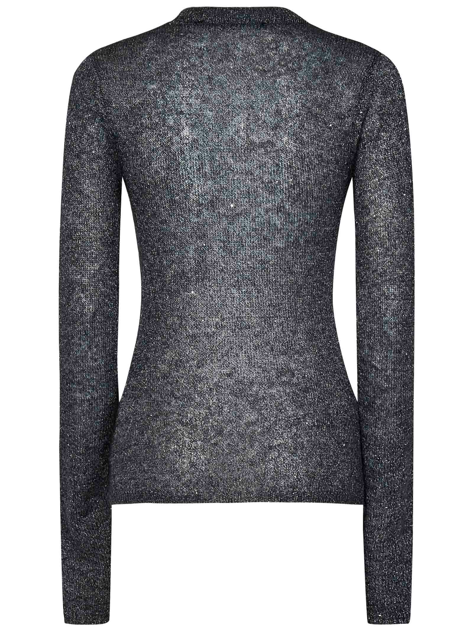 Shop Rotate Birger Christensen Sweater In Grey