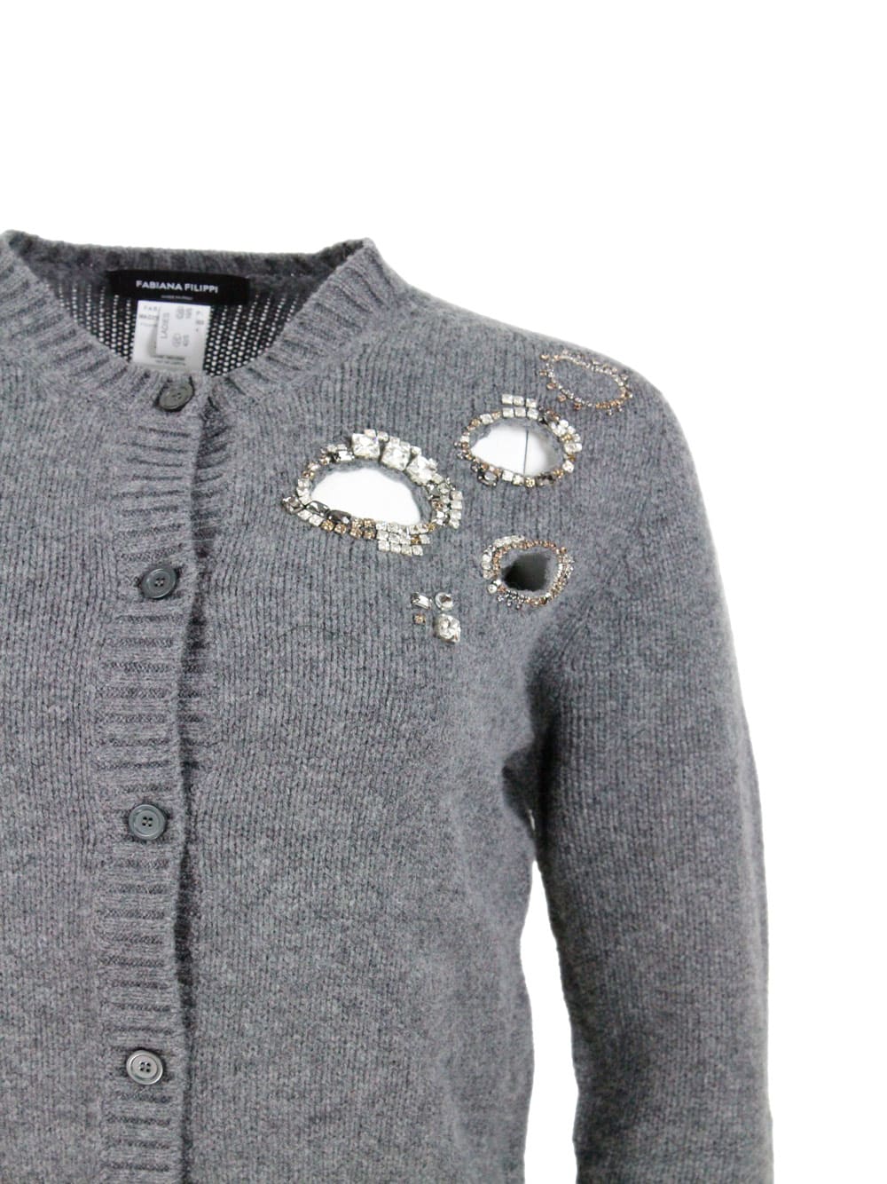 Fabiana Filippi Sweaters In Gray