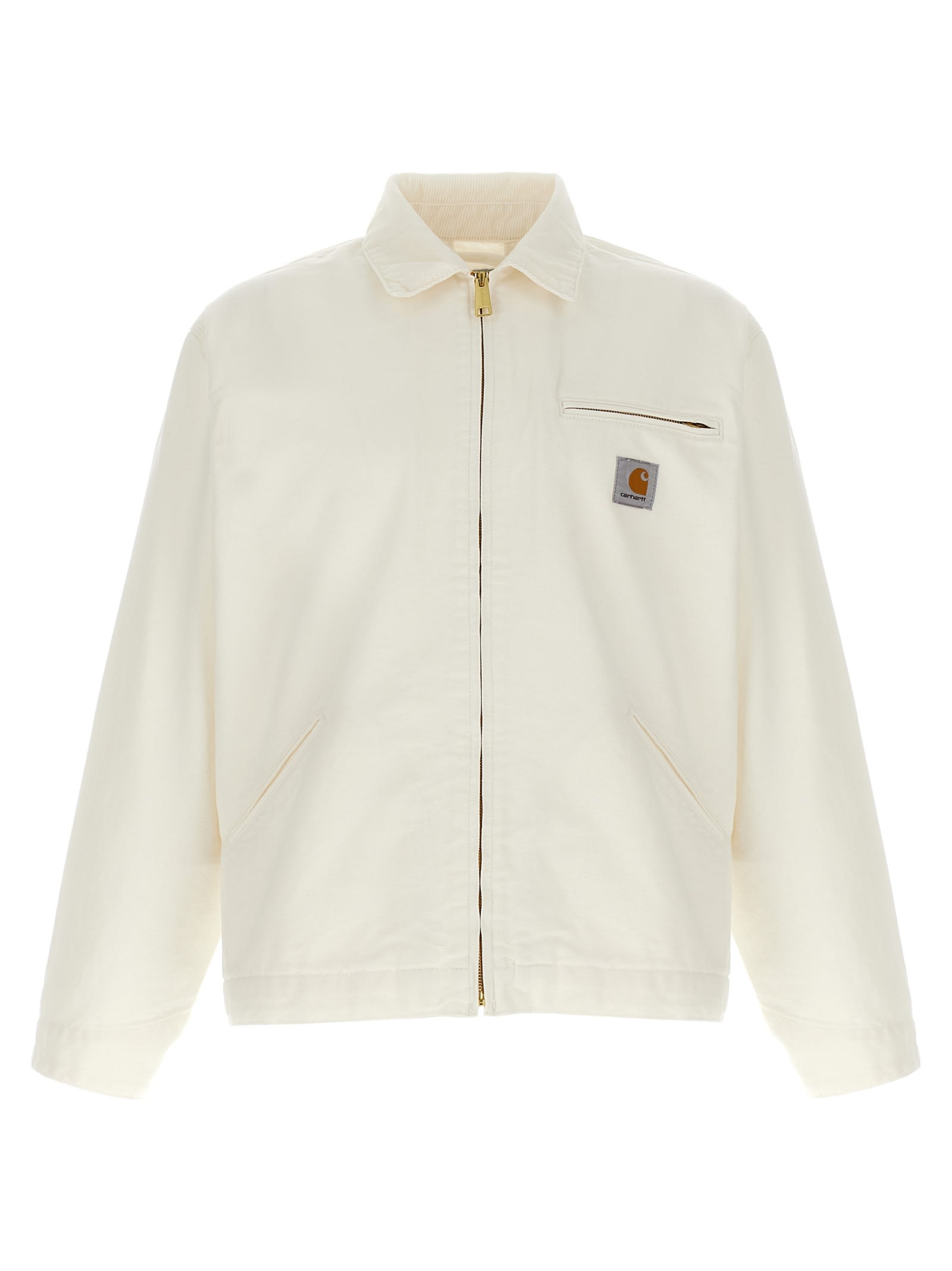 Carhartt Og Detroit Puffer Jackets White In White