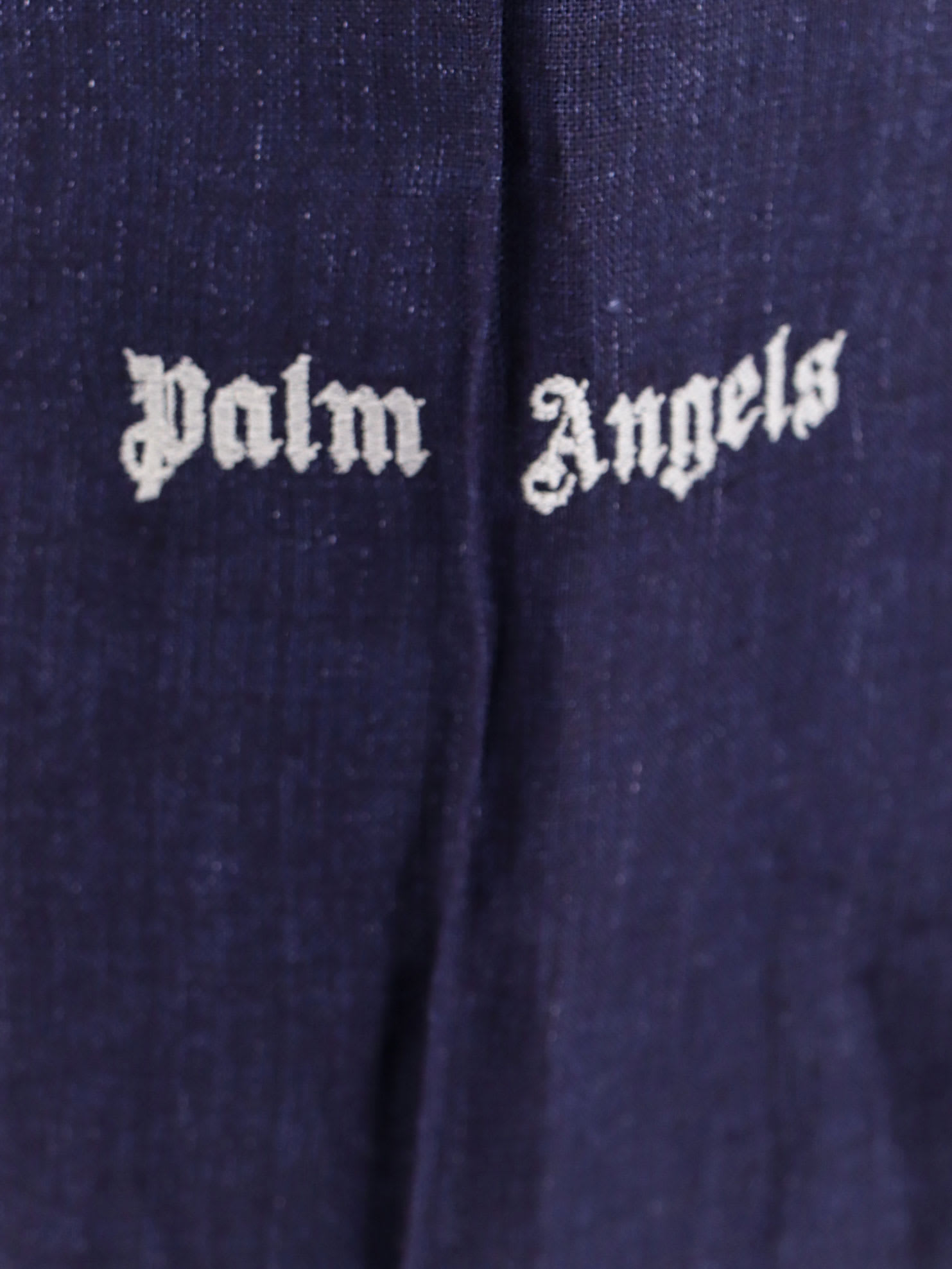Shop Palm Angels Trouser In Blue