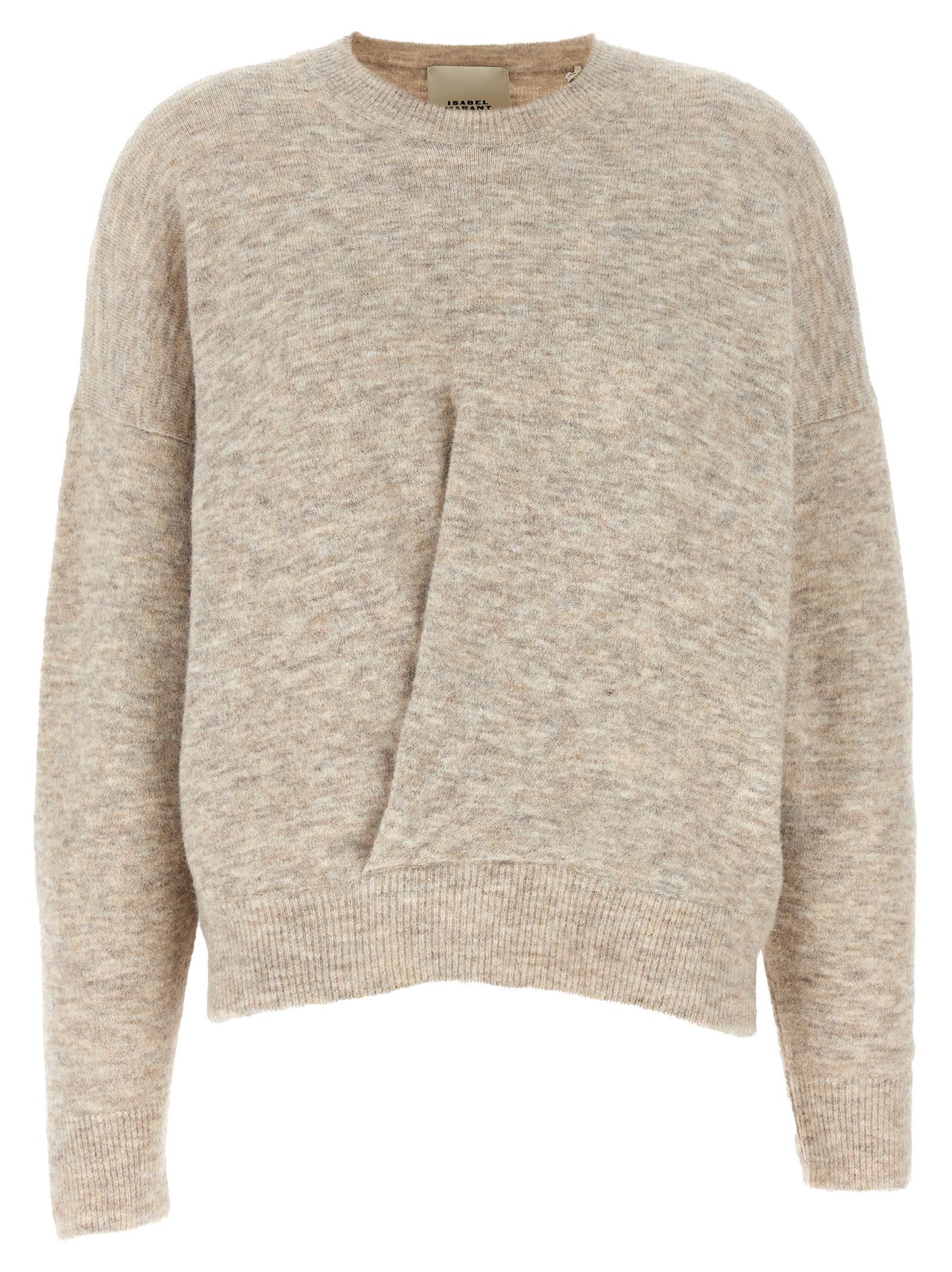 Shop Isabel Marant Kingston Sweater In Beige