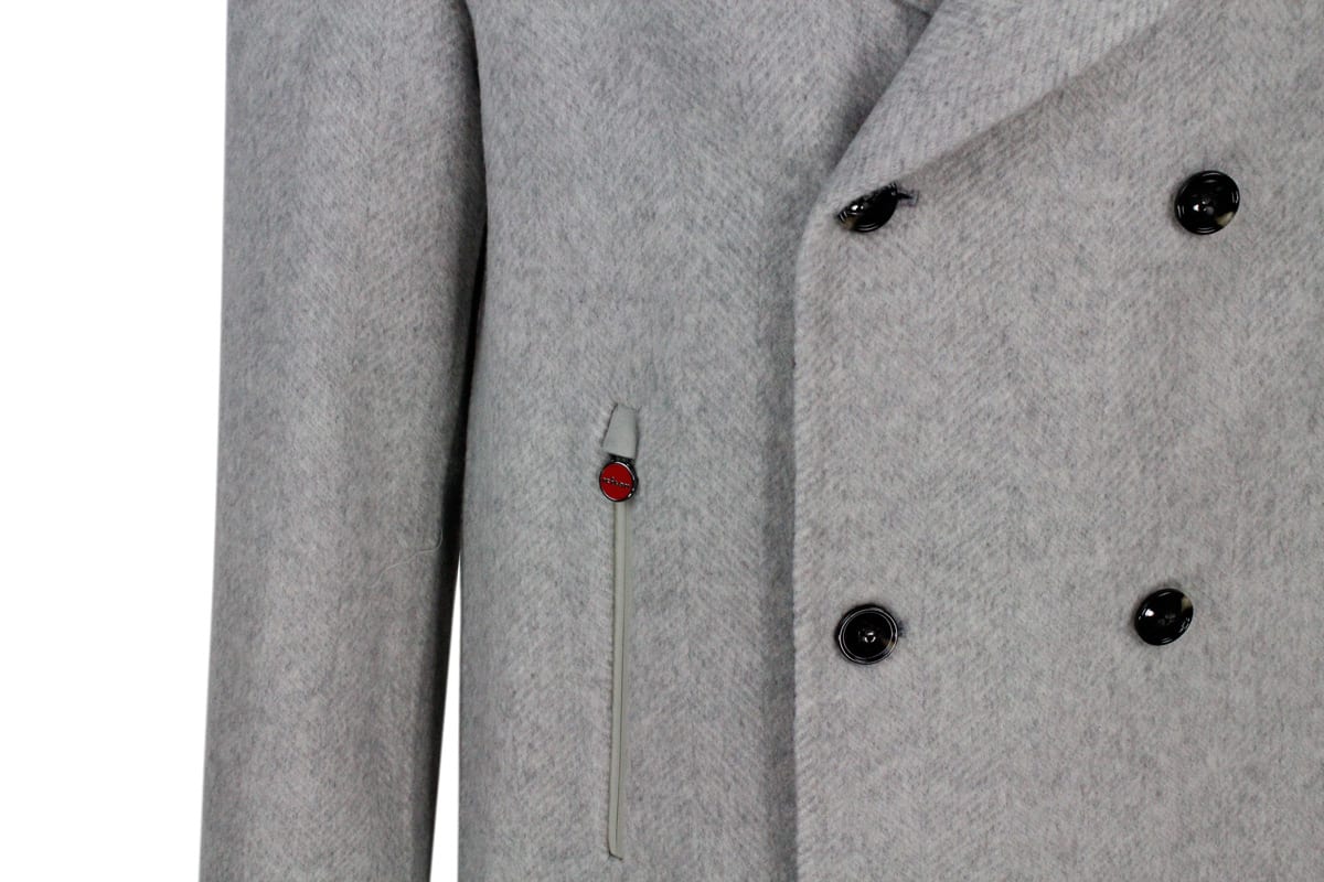 Kiton Jackets In Gray