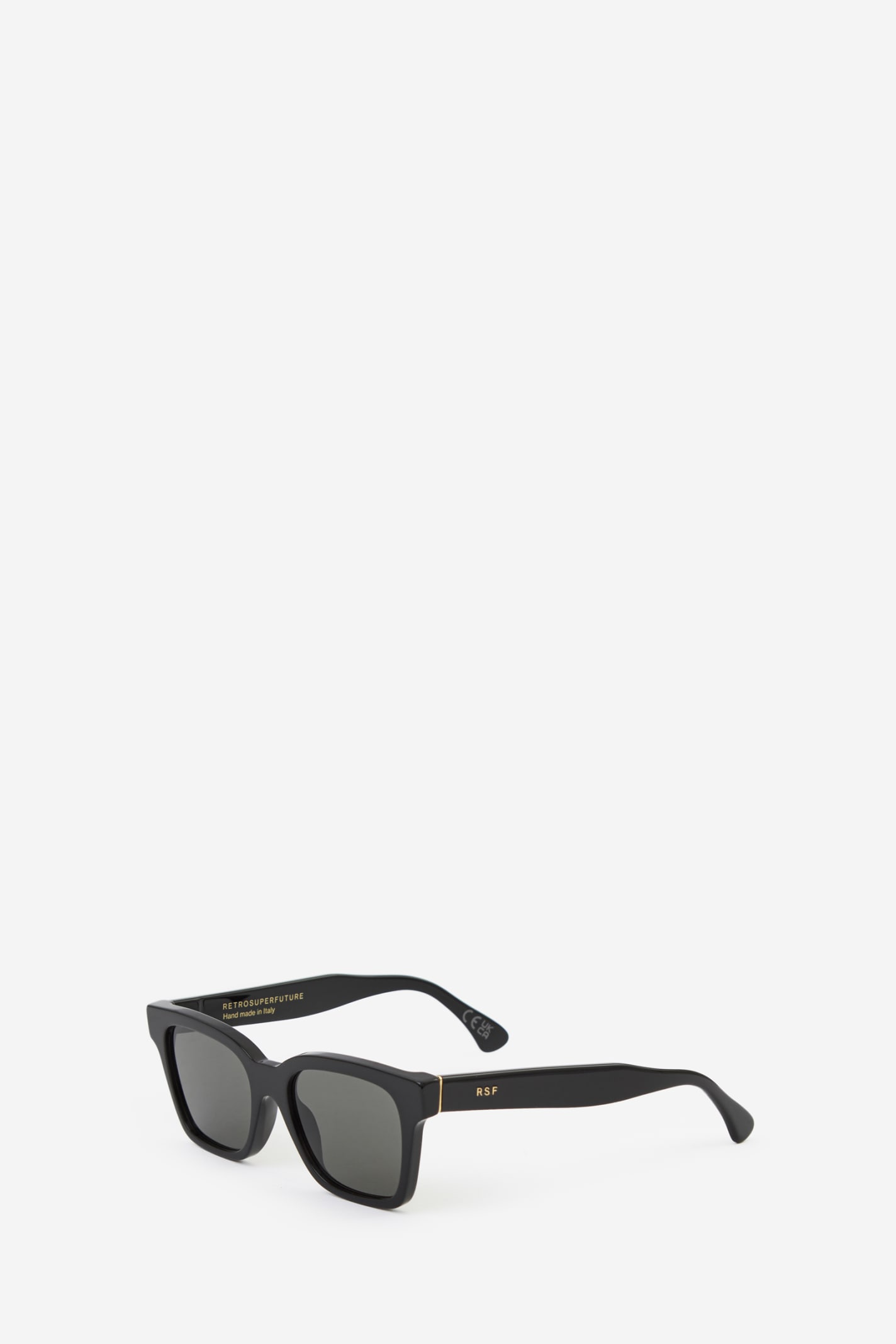 Shop Retrosuperfuture America Black Sunglasses