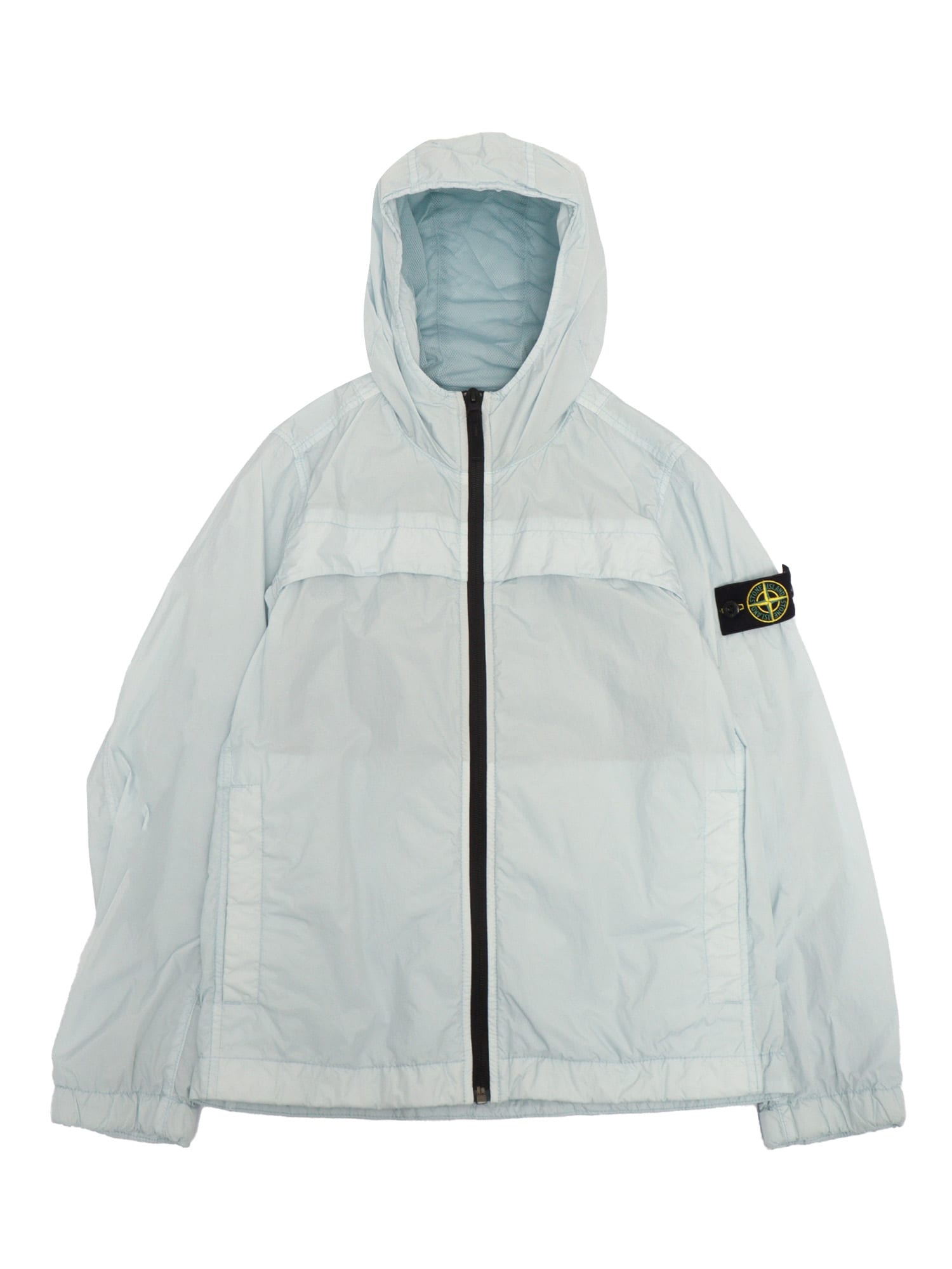 Stone Island Jacket In Light Blue