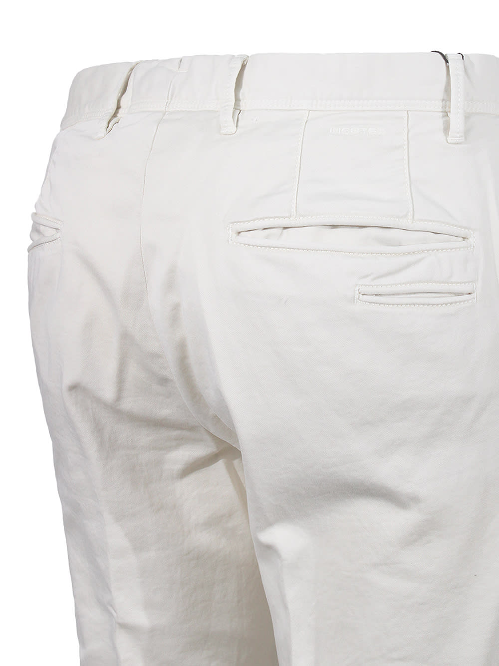 Shop Incotex Slacks Pants In White