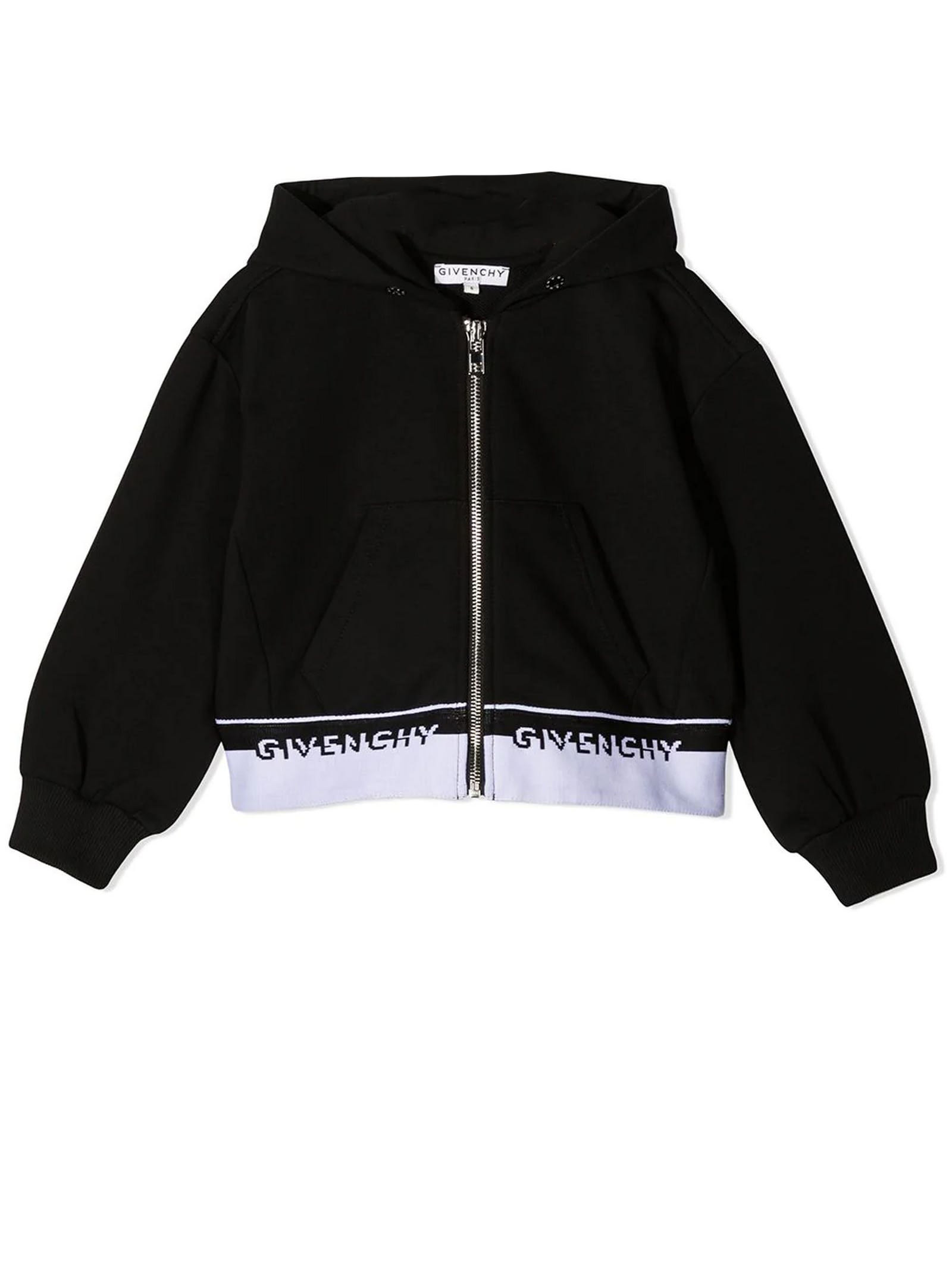 Givenchy Black Cotton-blend Hoodie