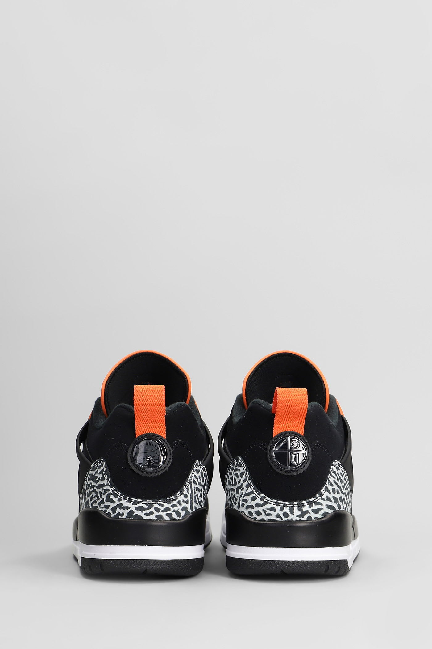 Nike Jordan Spizike Low Sneakers In Black Suede And Fabric In Black