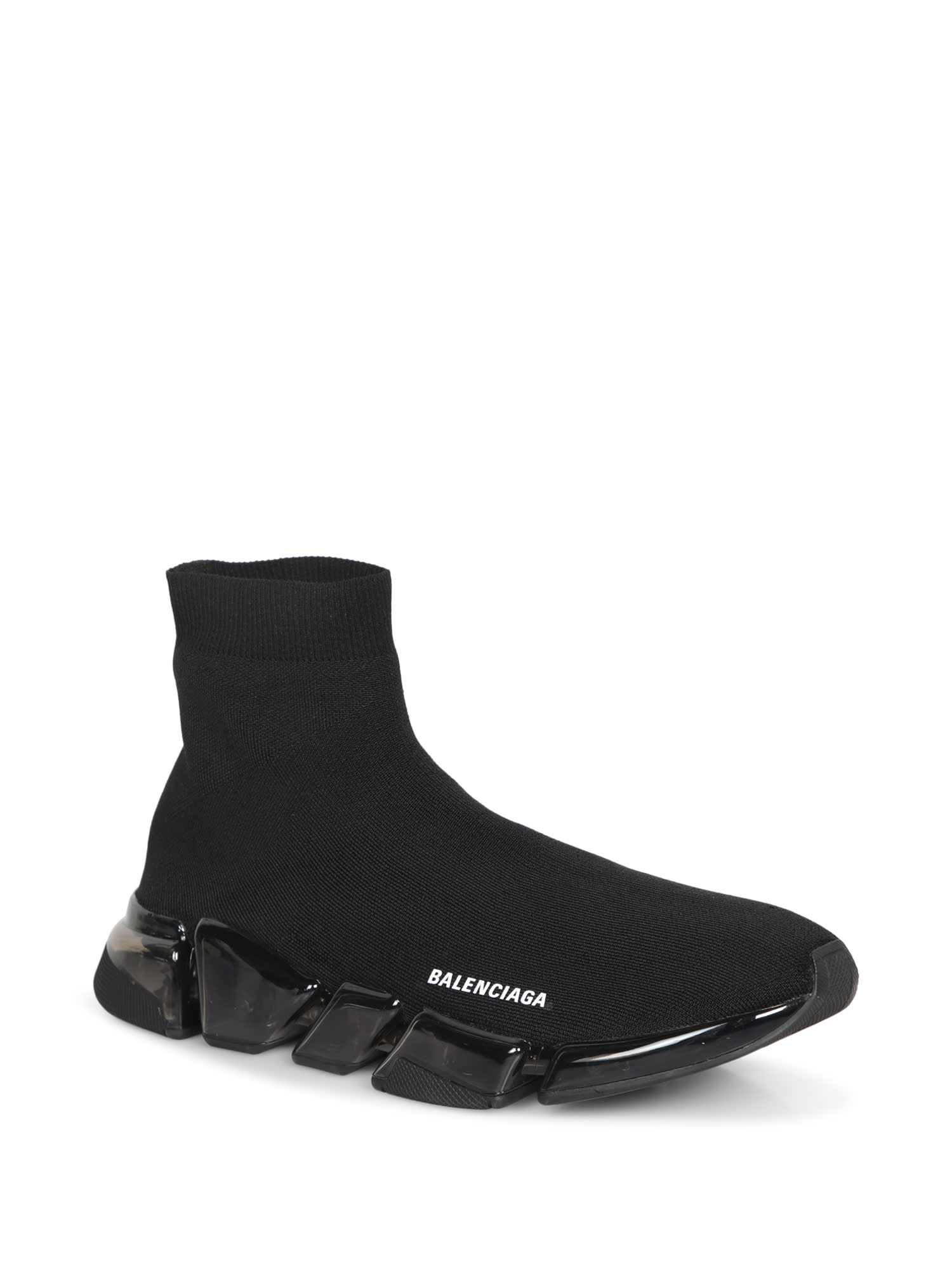 Shop Balenciaga Speed 2.0 Sneakers In Black