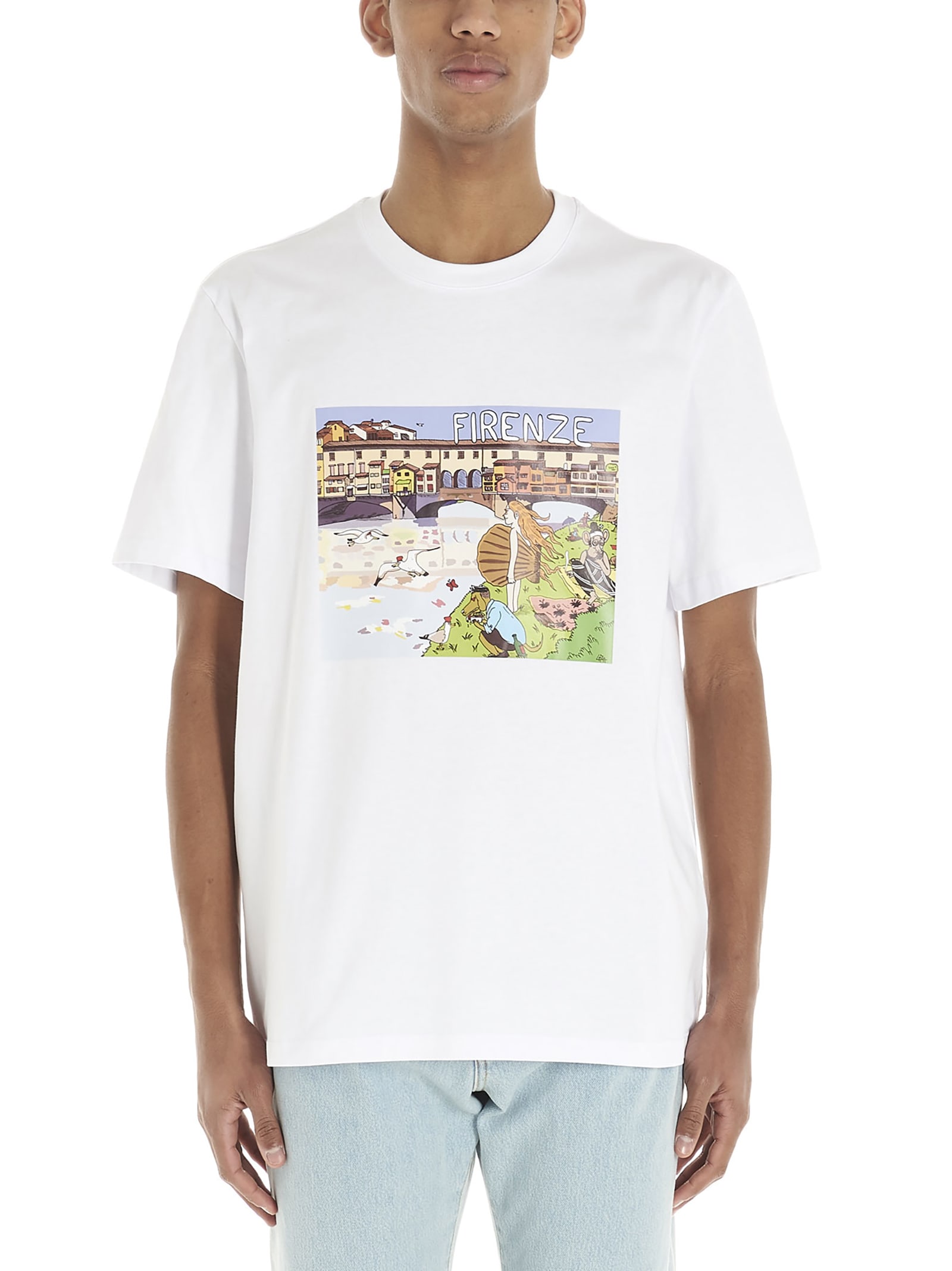 MSGM MSGM FIRENZE T-SHIRT,11269762