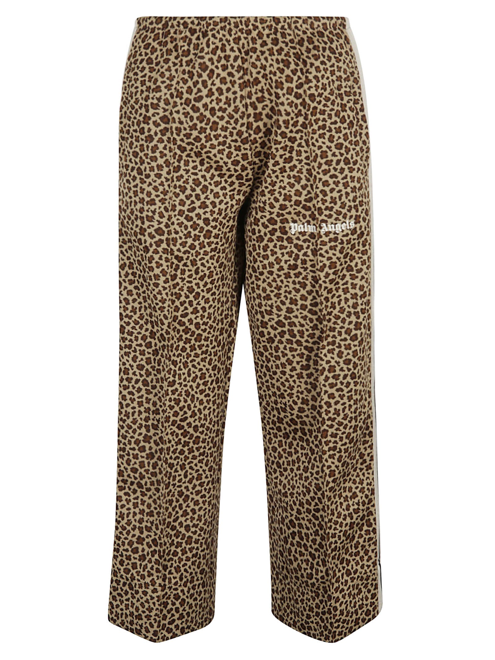 Palm Angels Animalier Cropped Trousers