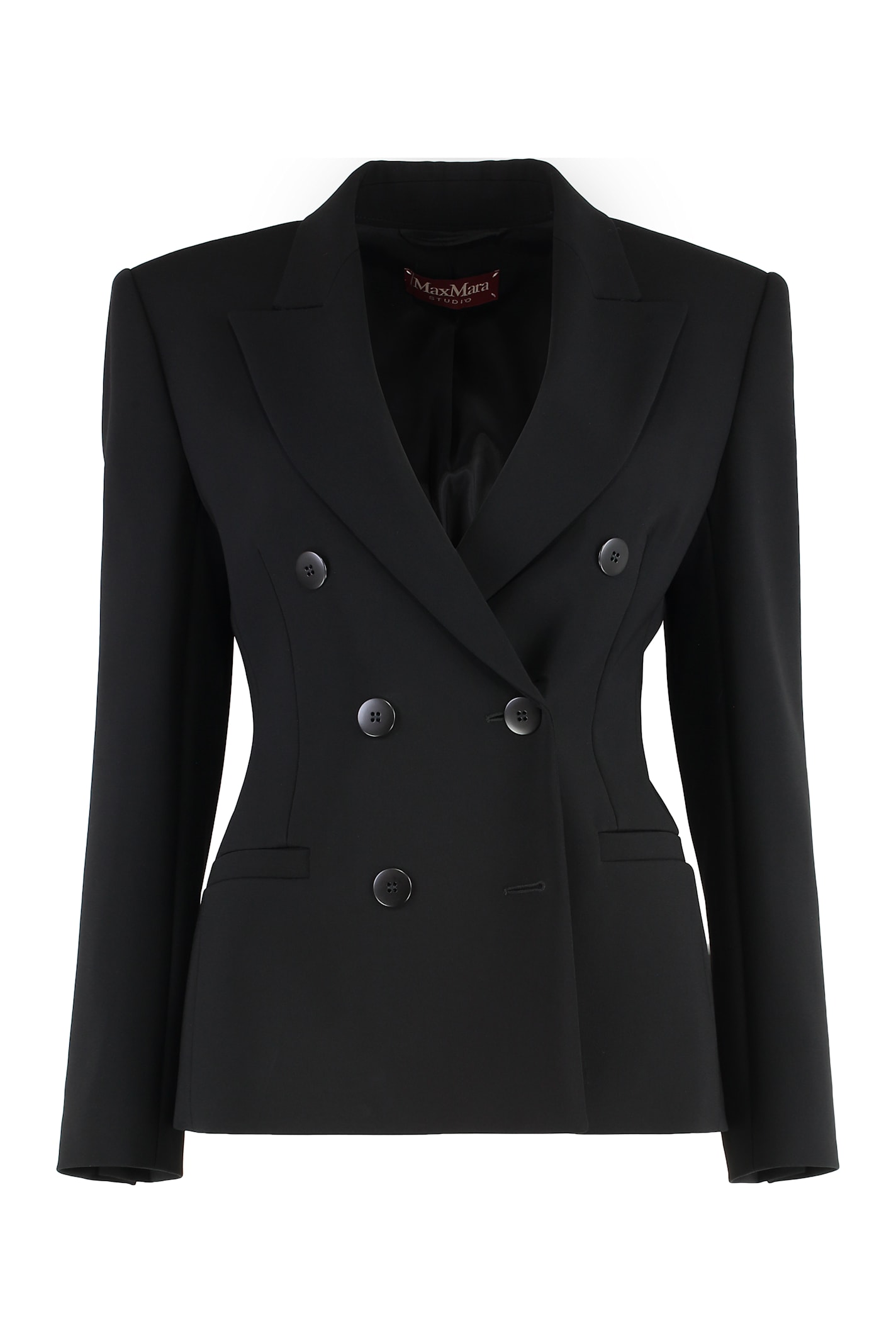 Shop Max Mara Key Double Breasted Blazer
