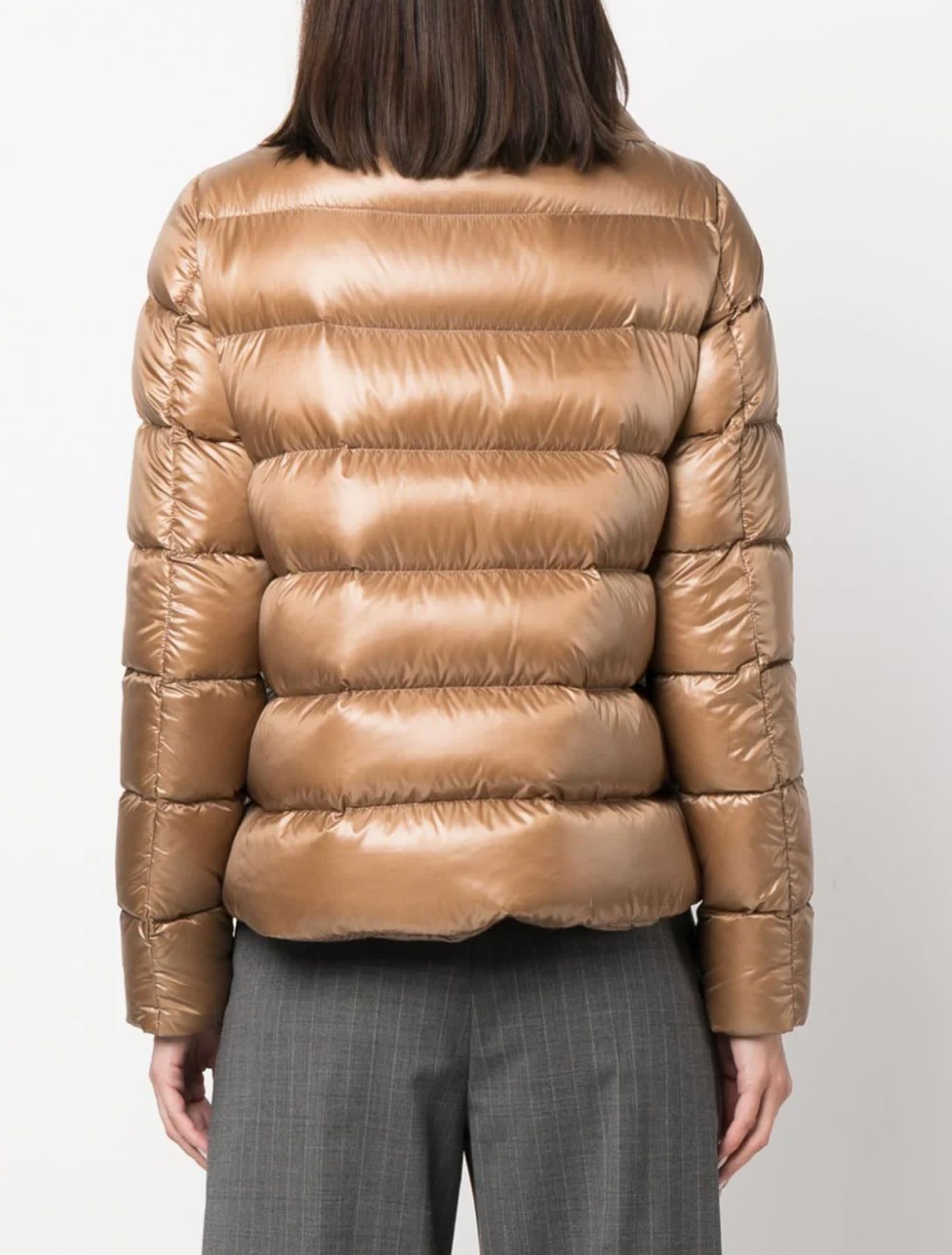 HERNO HIGH COLLAR DOWN JACKET 