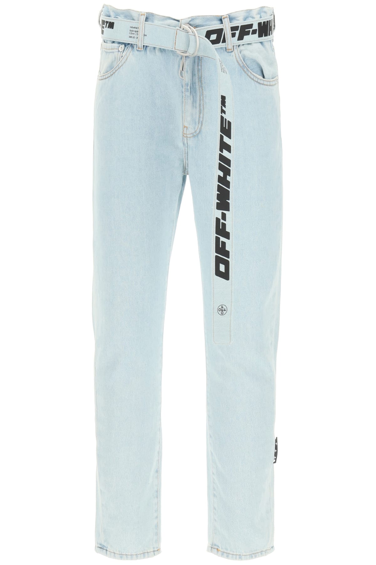 Off-White Belted Jeans