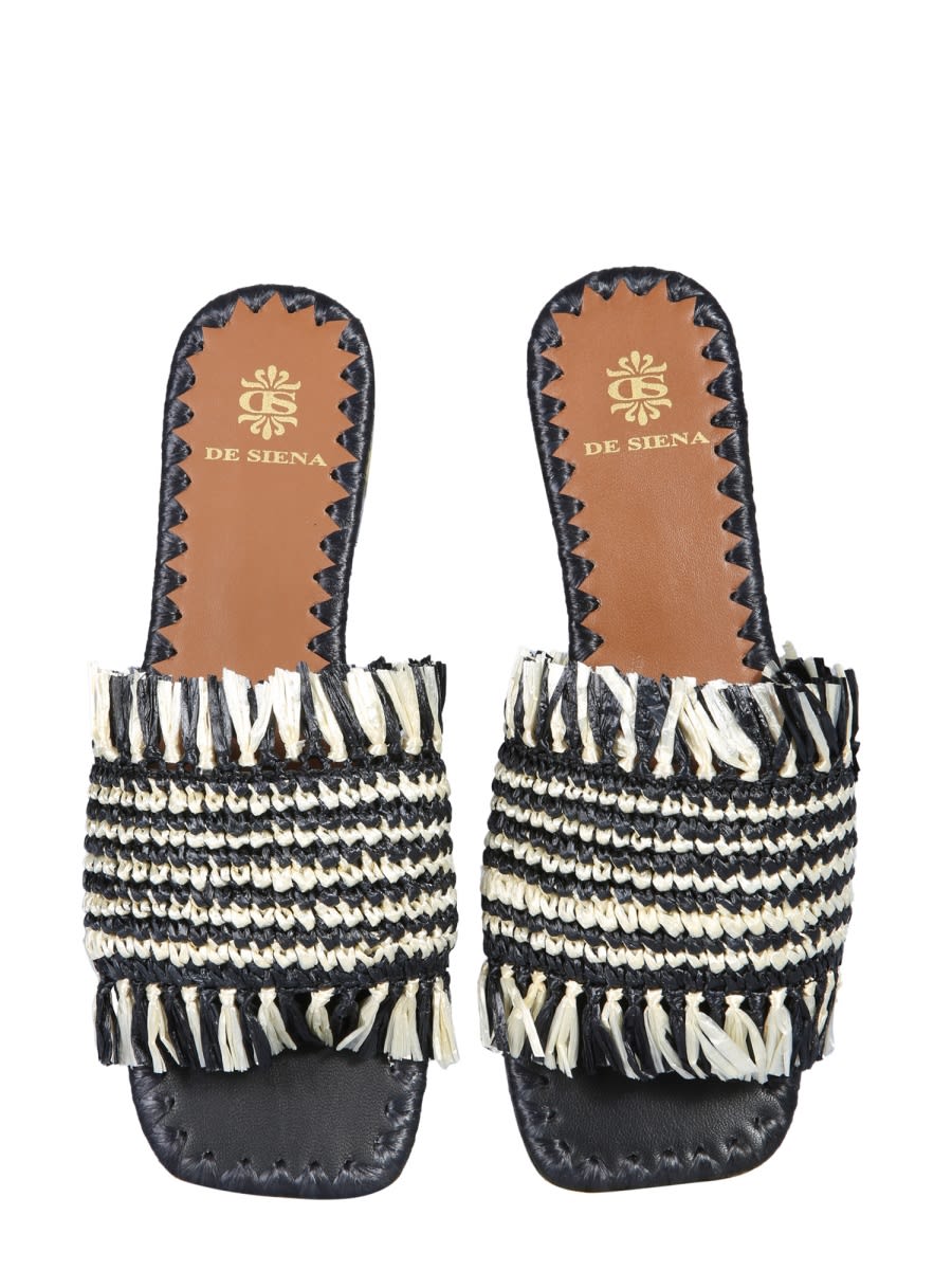 Shop De Siena Tamires Sandals In Multicolour