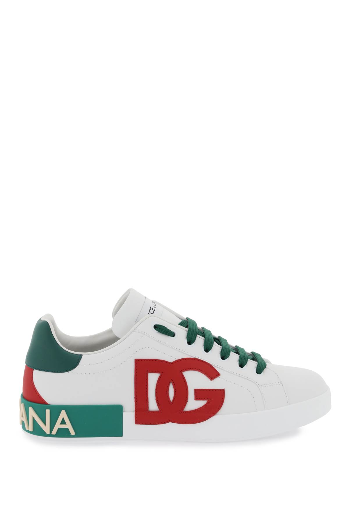 Dolce & Gabbana Portofino Sneakers In Green