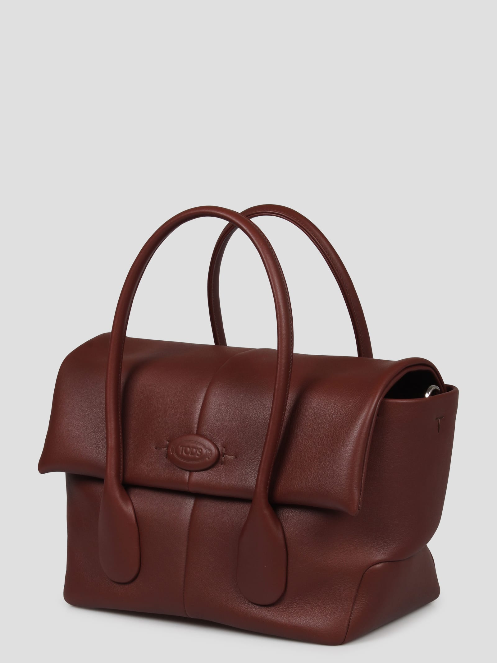 Shop Tod's Reverse Mini Bag In Brown