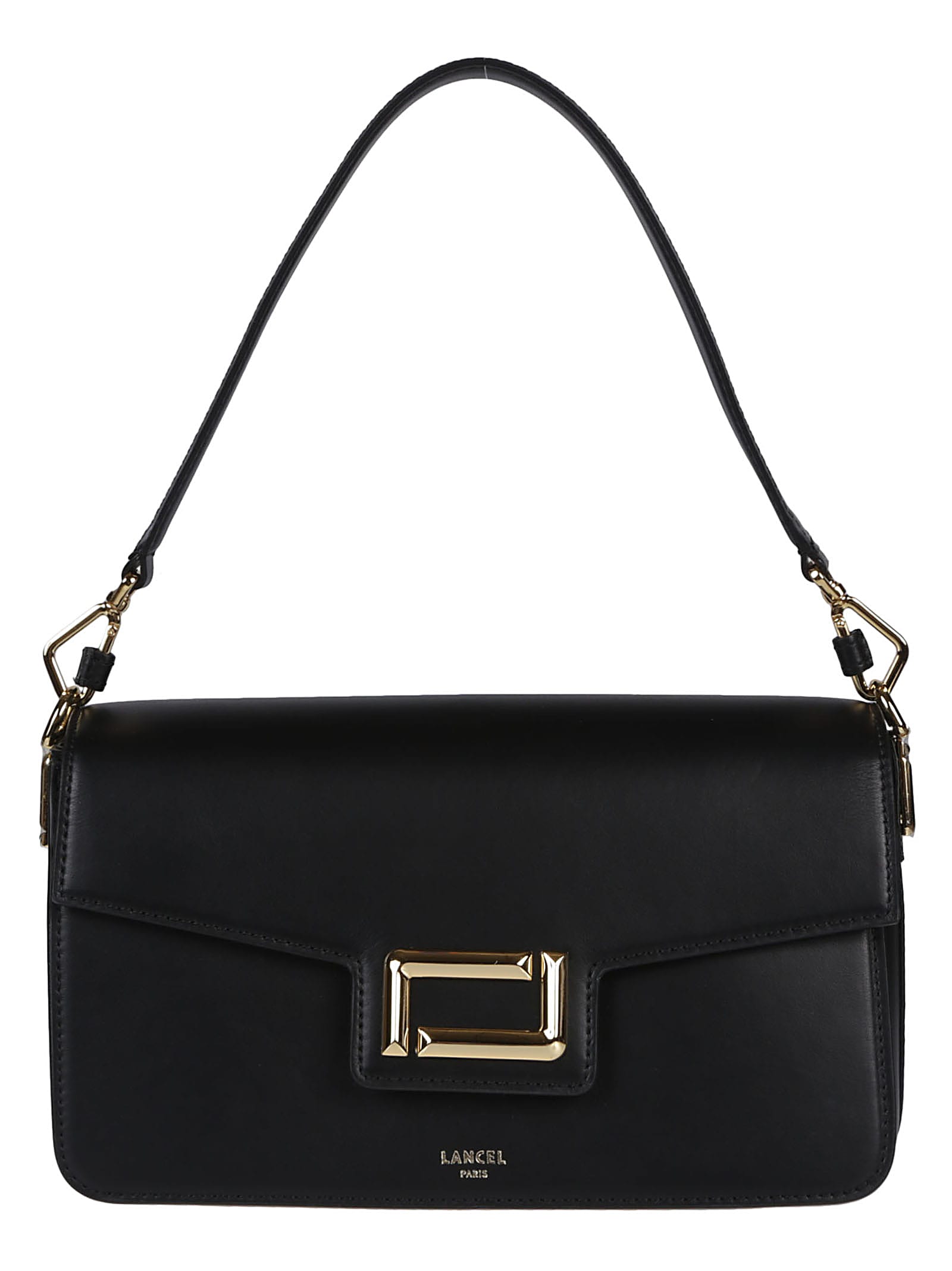 Shop Lancel Angele Bag In Black