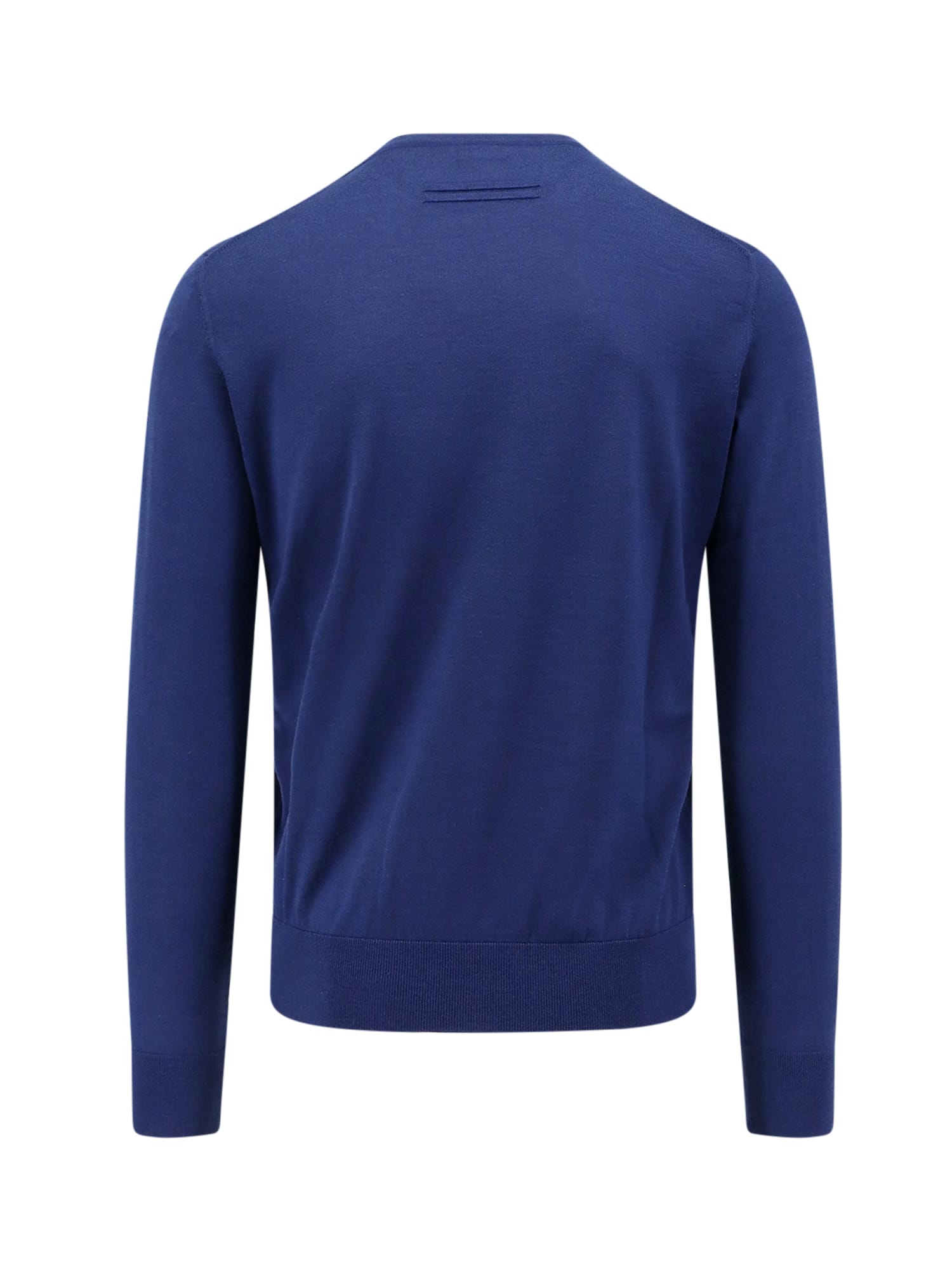 Shop Zegna Sweater In Blue