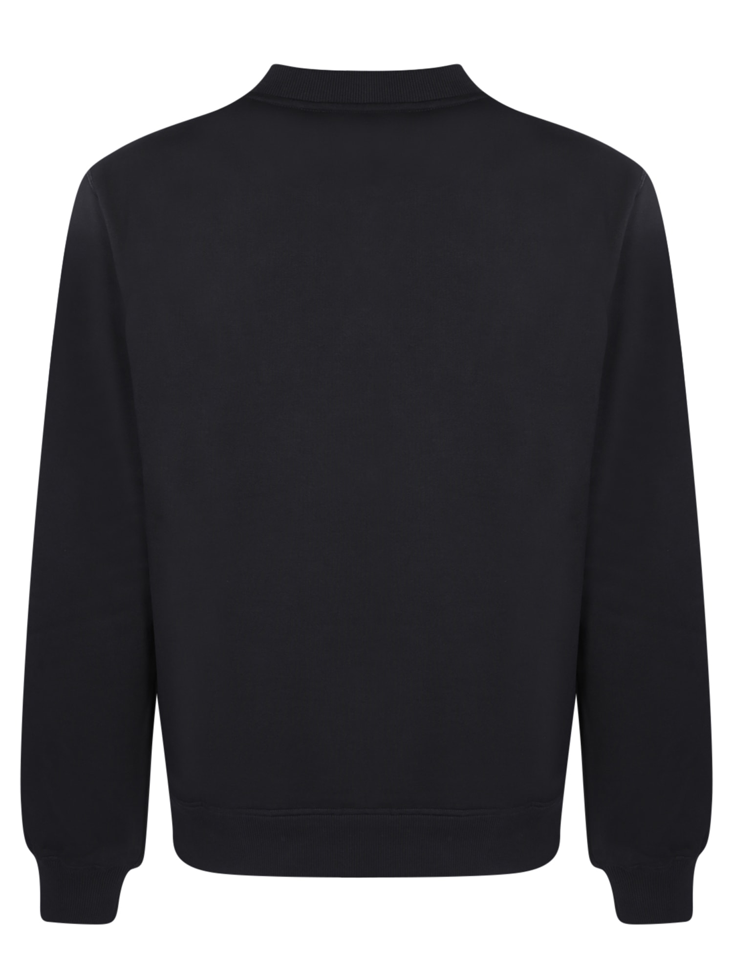 Shop Dolce & Gabbana Logo Black Sweatshirt
