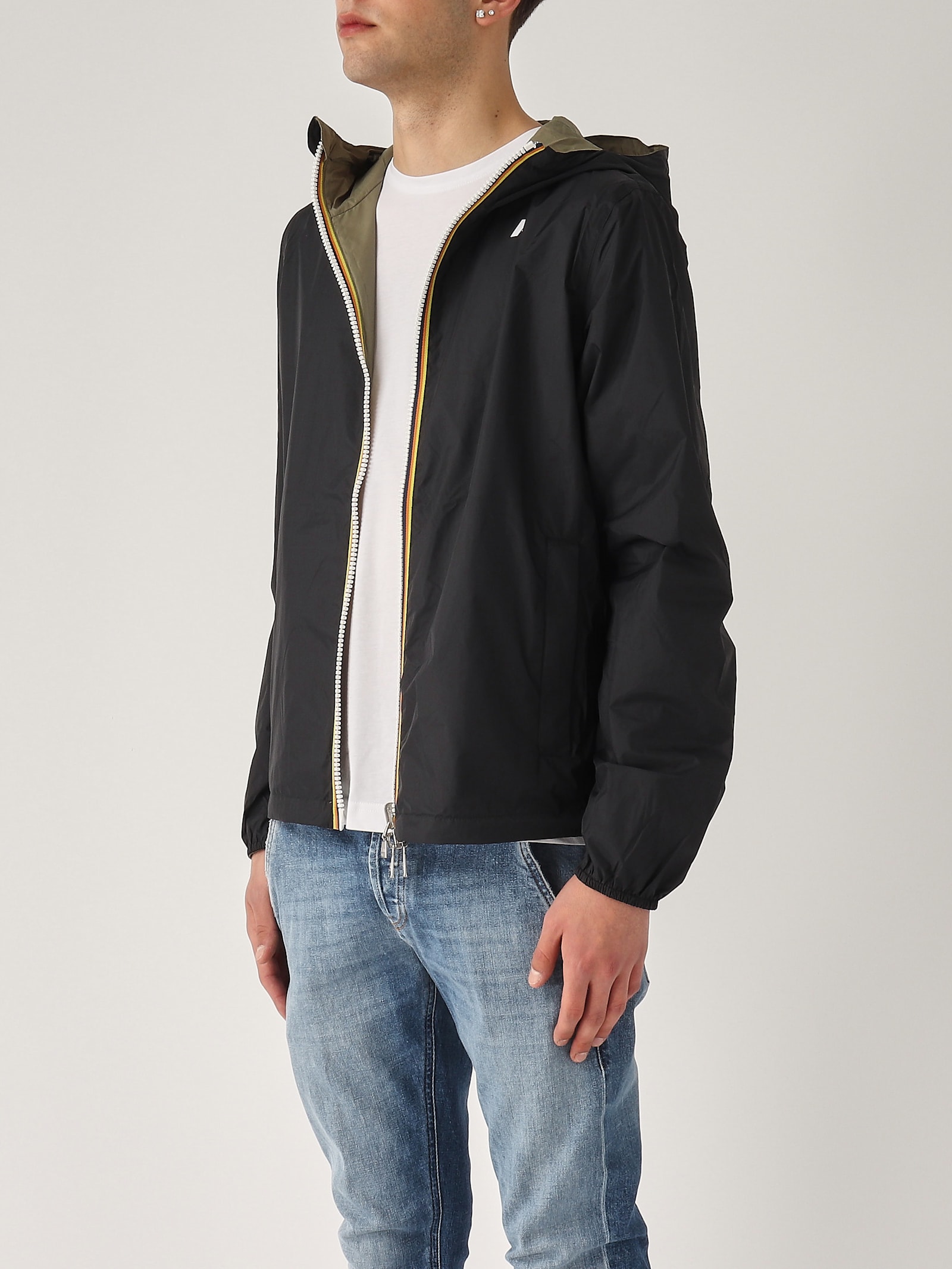 K-way Jake Plus.2 Double Jacket In Black