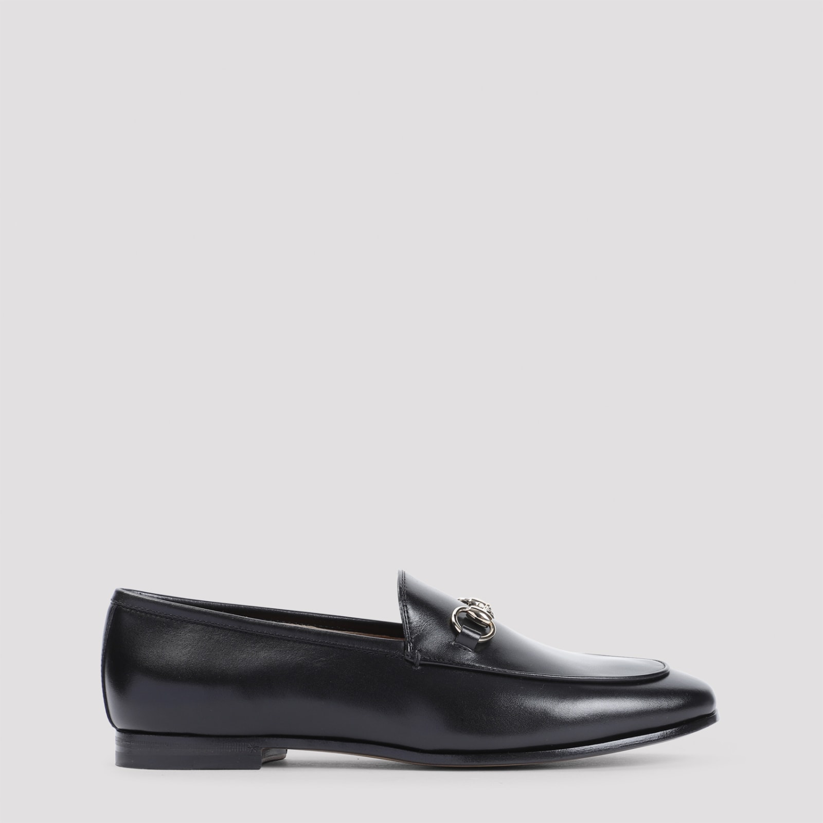 Shop Gucci Jordaan Loafers In Black