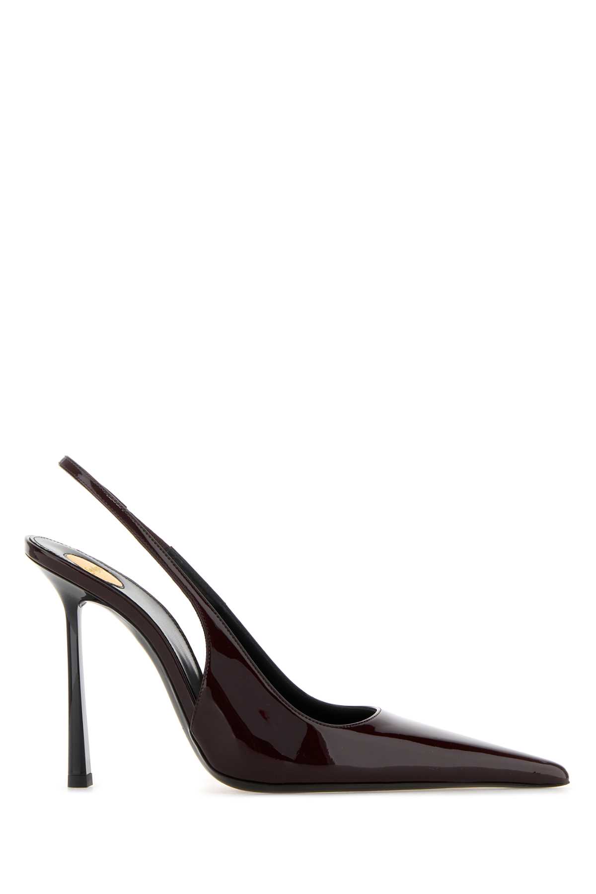 Saint Laurent Chocolate Leather Vendome Pumps In Brown