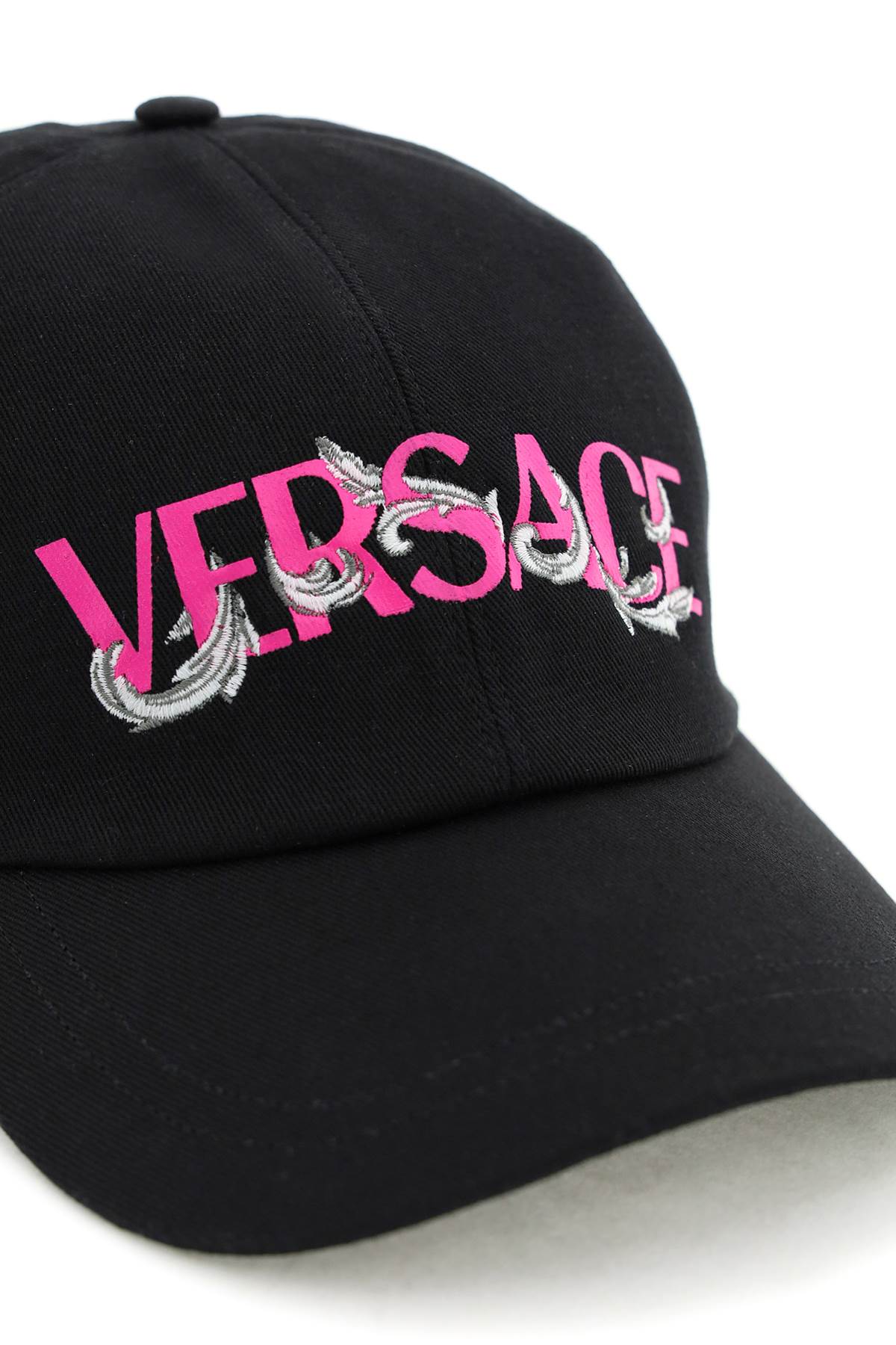 Versace Baroque-embroidered Baseball Cap - Farfetch